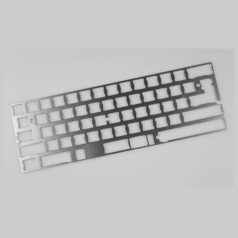 Machining Precision custom Multicolor anodized Aluminum keyboard plate Cnc machining Mechanical Keyboard case panel cover