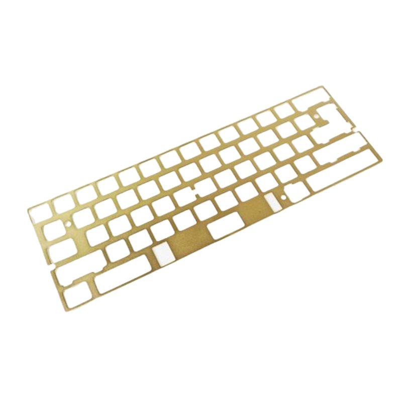 Machining Precision custom Multicolor anodized Aluminum keyboard plate Cnc machining Mechanical Keyboard case panel cover
