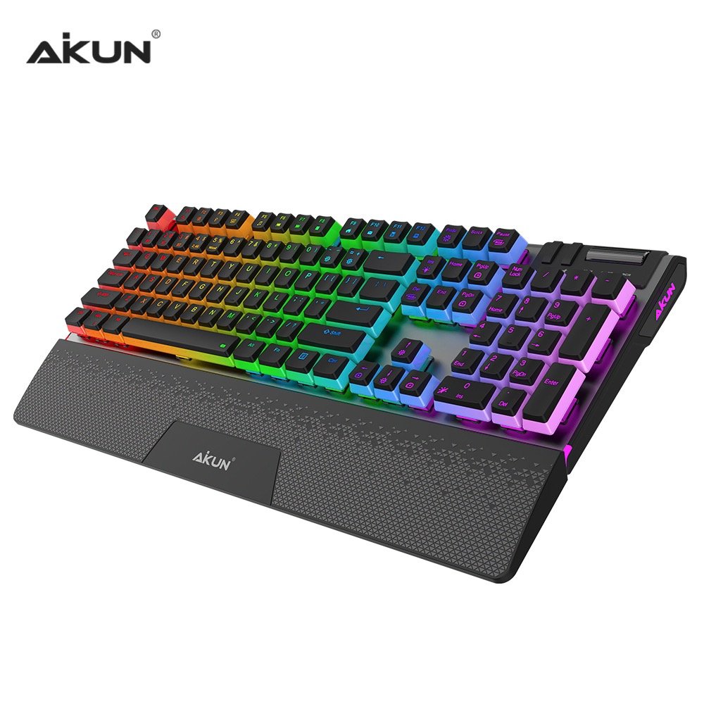 Aikun GX922WR Professional Wireless Mechanical Gaming Keyboard - RGB Backlight - OUTEMU 50 Million Switches Aluminum Structure