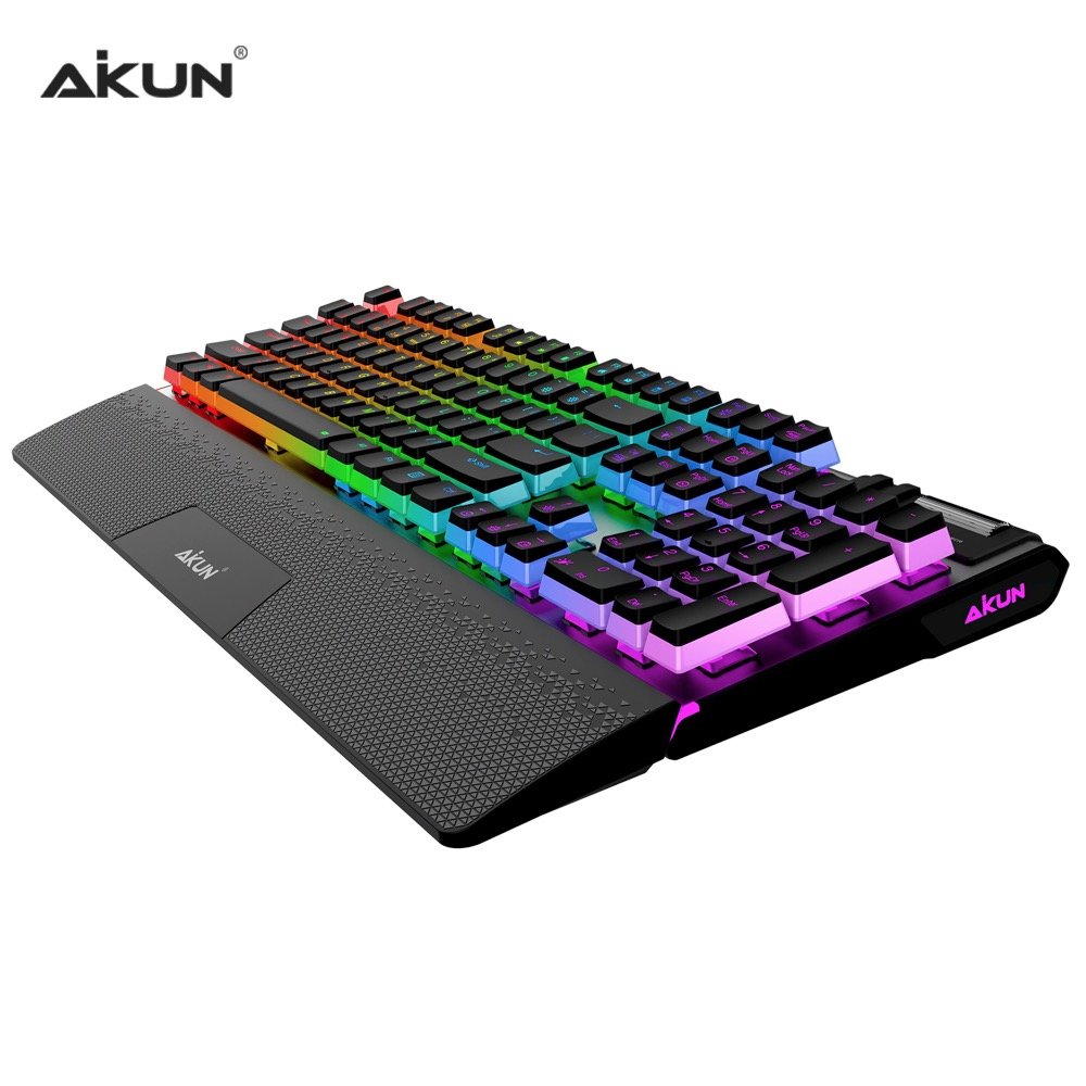 Aikun GX922WR Professional Wireless Mechanical Gaming Keyboard - RGB Backlight - OUTEMU 50 Million Switches Aluminum Structure