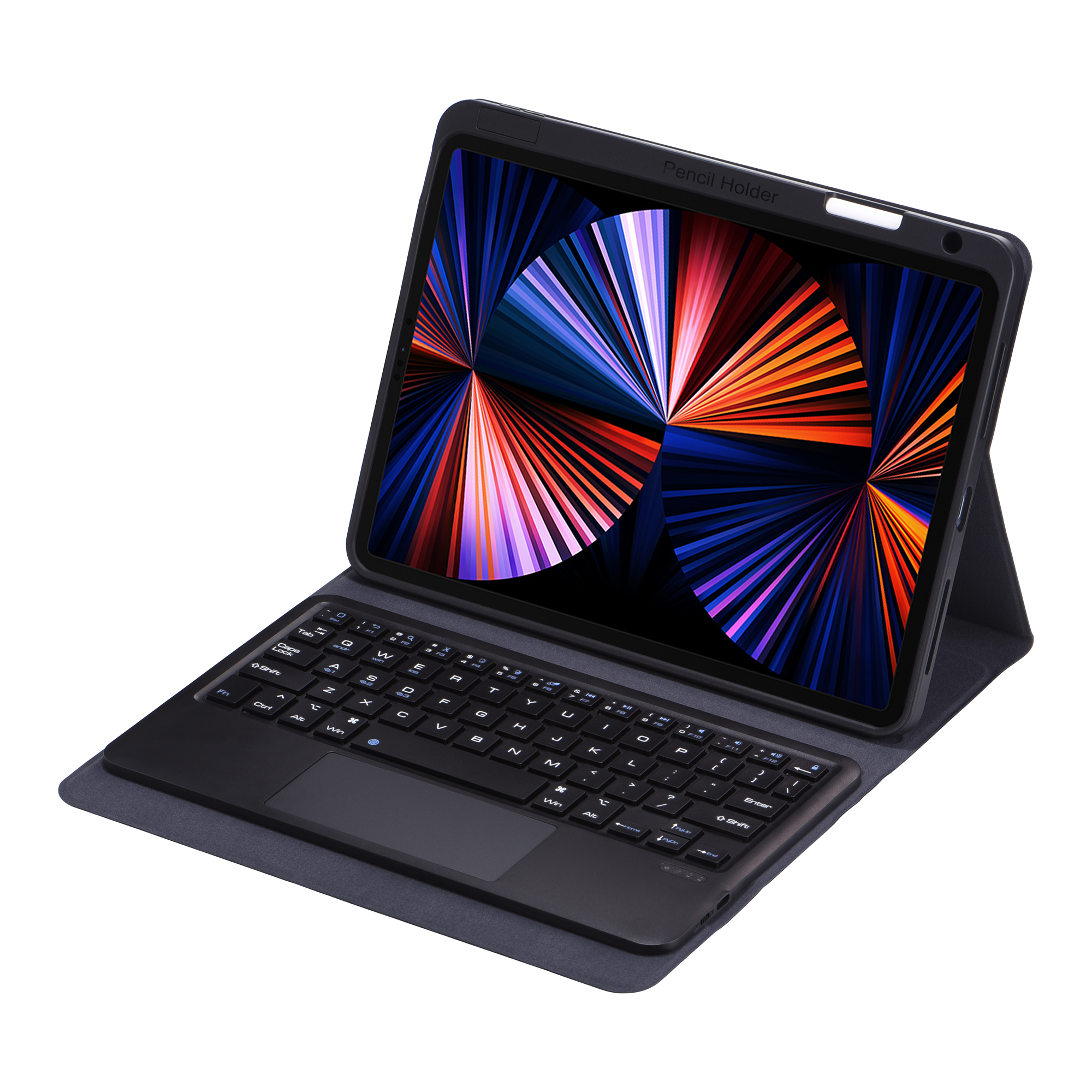 For Apple iPad Pro 11 AIR4 10.9-inch smart tablet case, Pen slot wireless keyboard full cover with touch