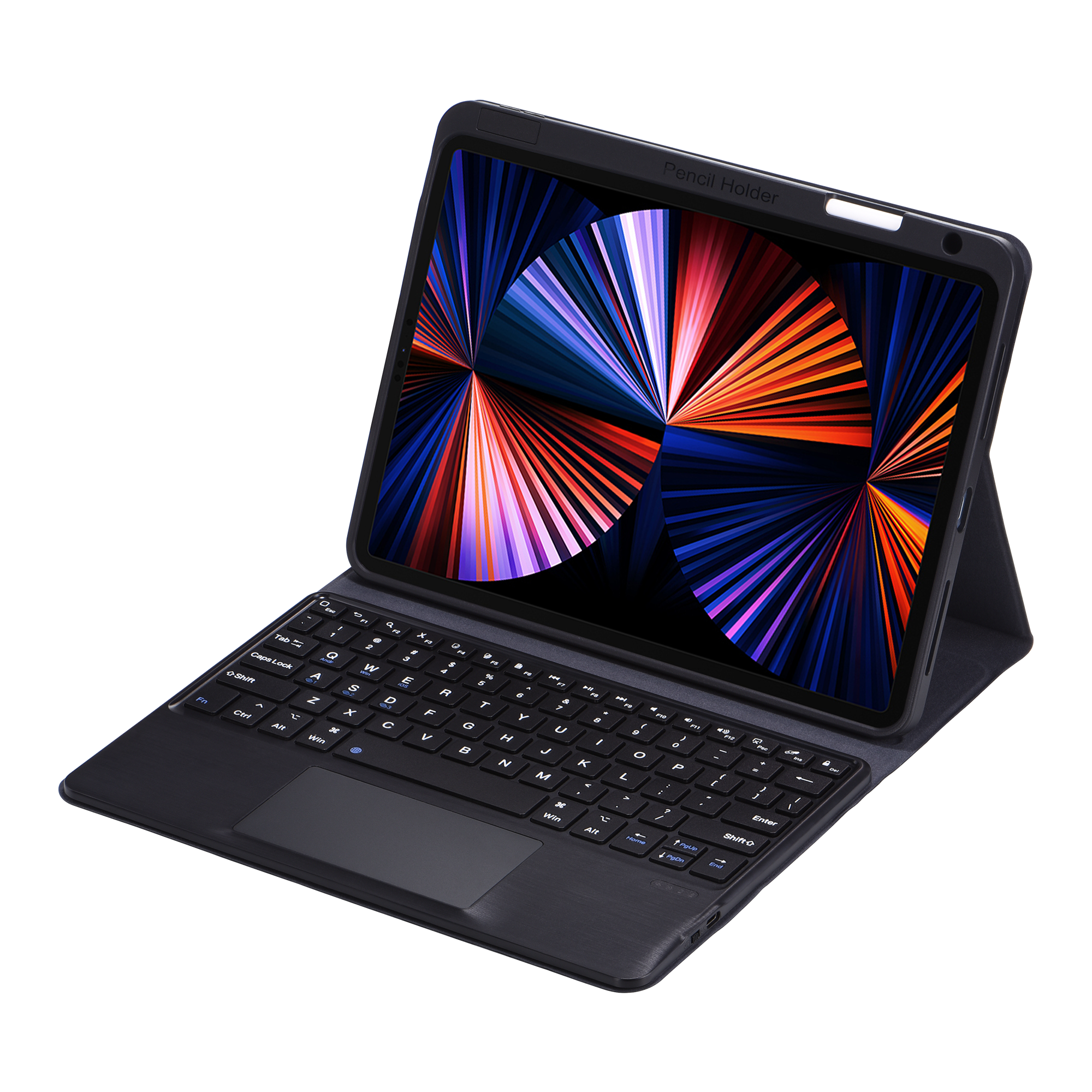 For Apple iPad Pro 11 AIR4 10.9-inch smart tablet case, Pen slot wireless keyboard full cover with touch