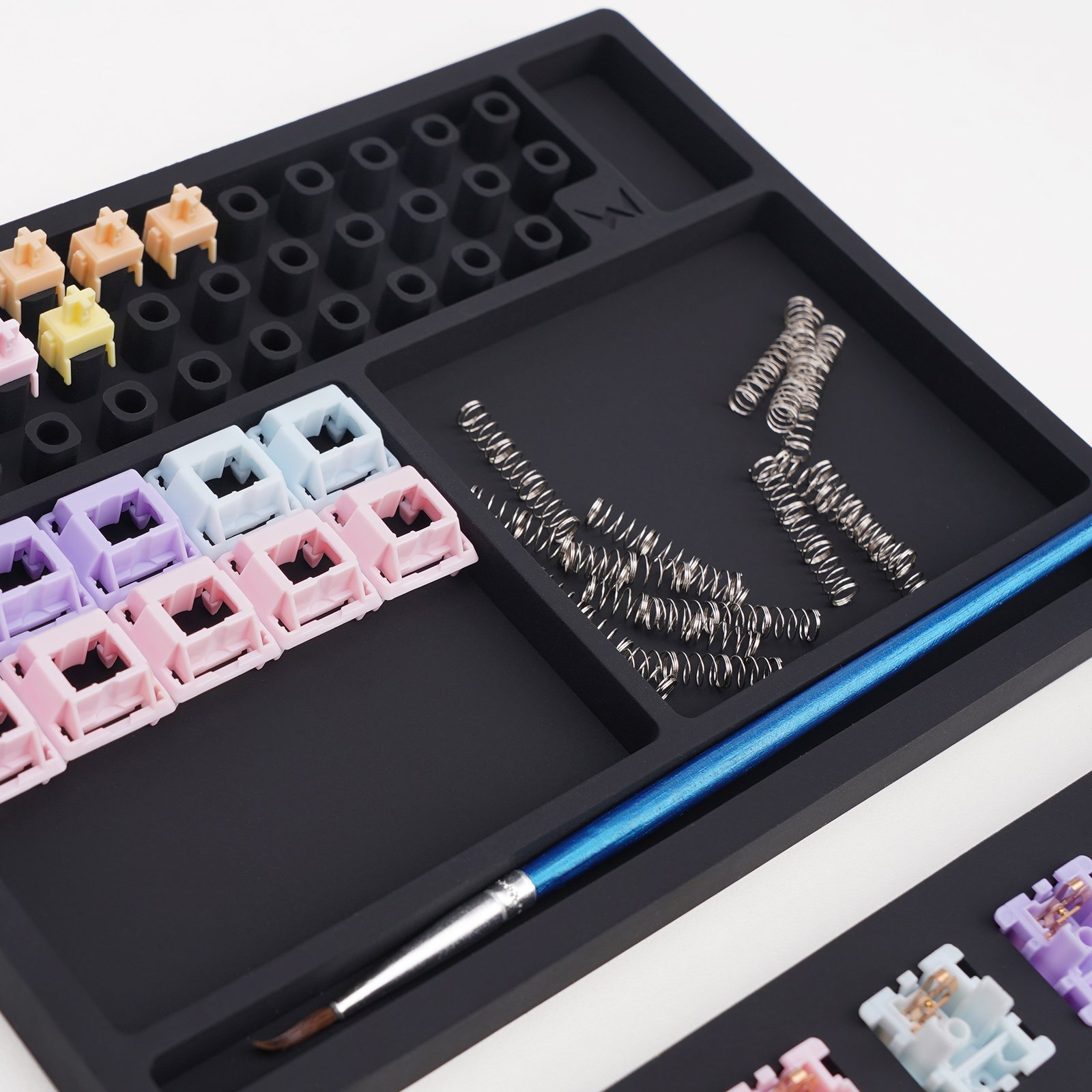 Colorful Silicone Lube Station Kit WS Lube Station for DIY Mechanical Keyboard Switch and Stabilizers