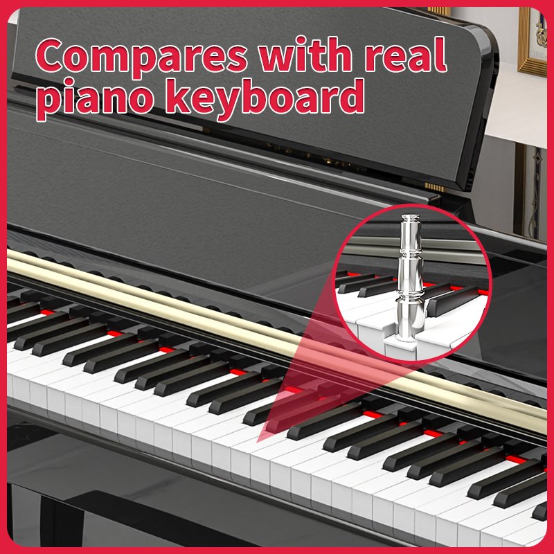 KIMFBAY digital piano 88 weighted key hammer action 88 key piano electric piano keyboard instruments