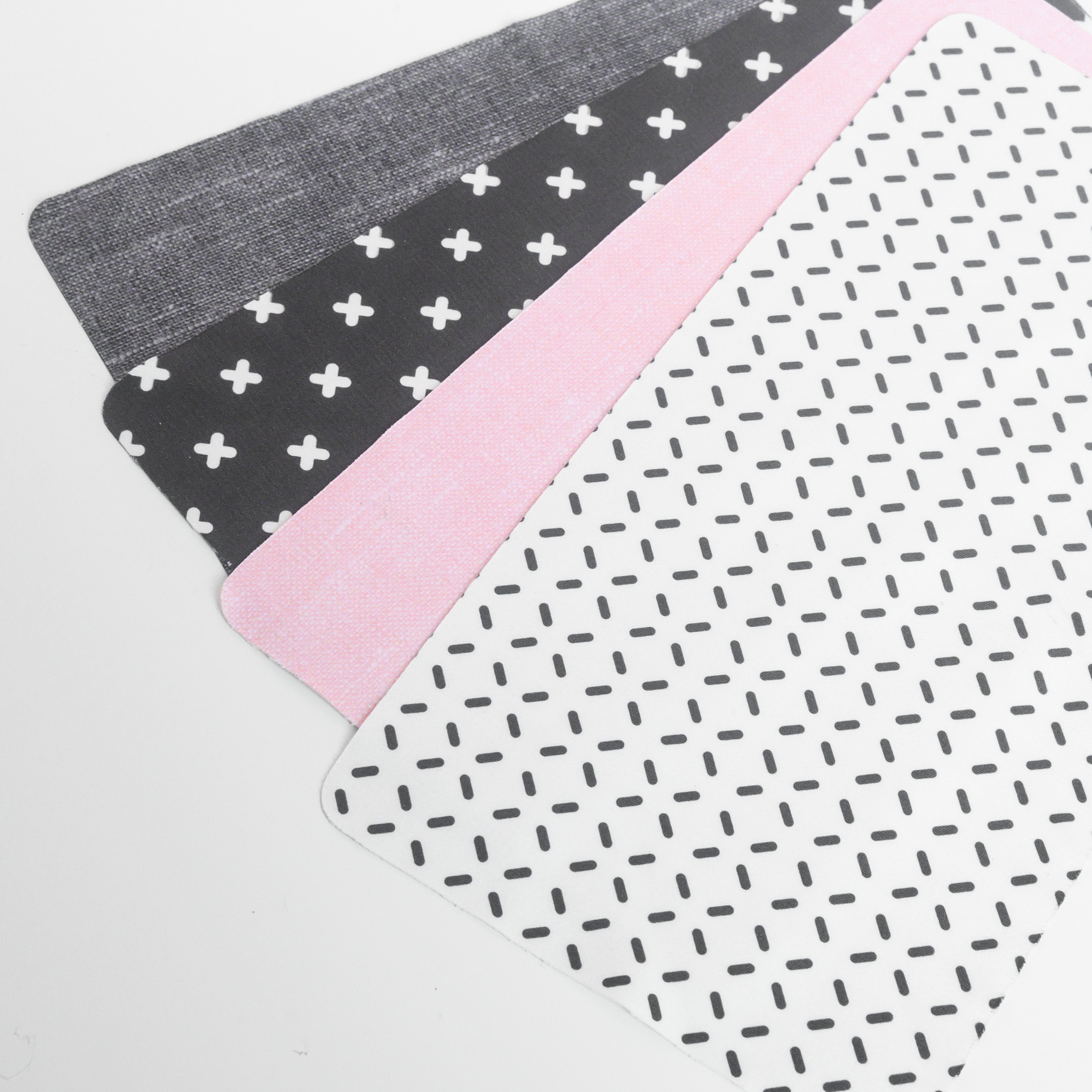 3 in 1 Custom Size and Printing Non Slip Screen Cleaning Cloth Keyboard Cover Mouse Pad for Home Office Mouse Use