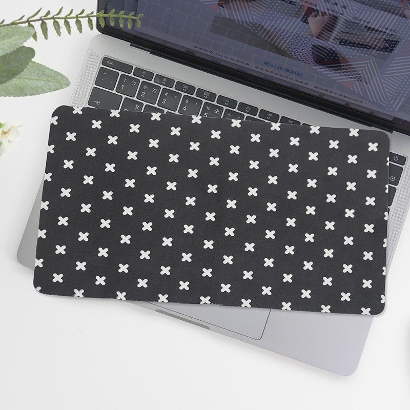 3 in 1 Custom Size and Printing Non Slip Screen Cleaning Cloth Keyboard Cover Mouse Pad for Home Office Mouse Use
