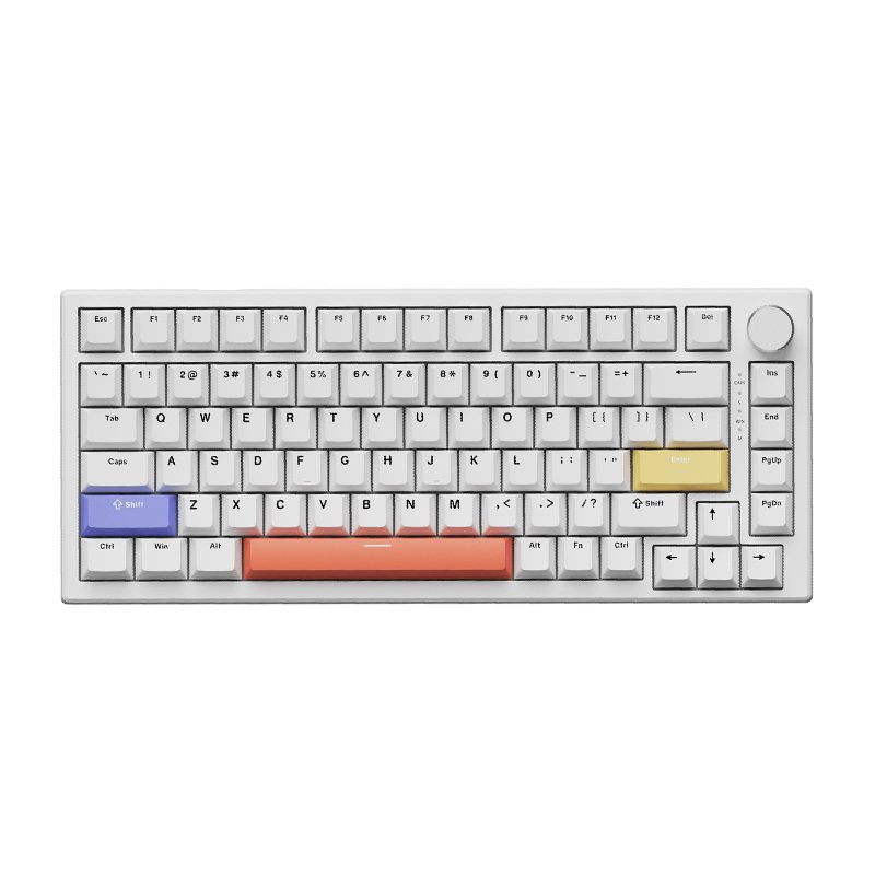 VGN A75 Gradient Colors Side Printing PBT Keycaps Gaming Wired RGB Magnetic Switch Keyboard