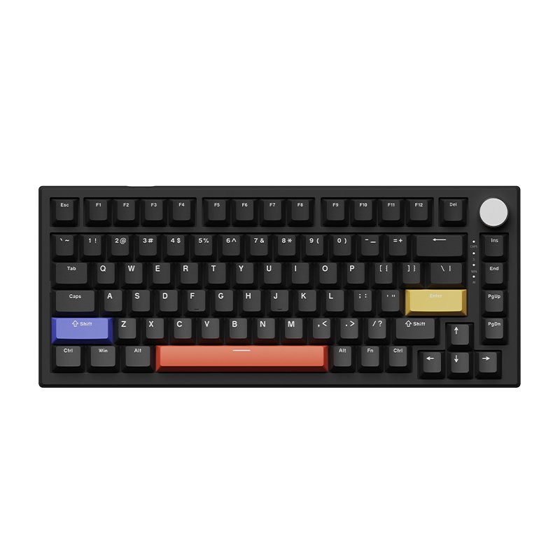 VGN A75 Gradient Colors Side Printing PBT Keycaps Gaming Wired RGB Magnetic Switch Keyboard