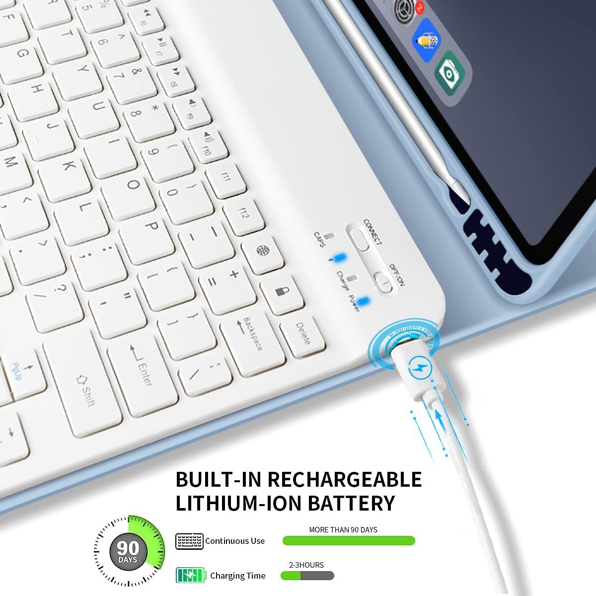 For iPad Air 4 Smart cover shockproof case with keyboard for iPad Air 4 10.9 Inch Tablet cover for iPad Air 4 2020