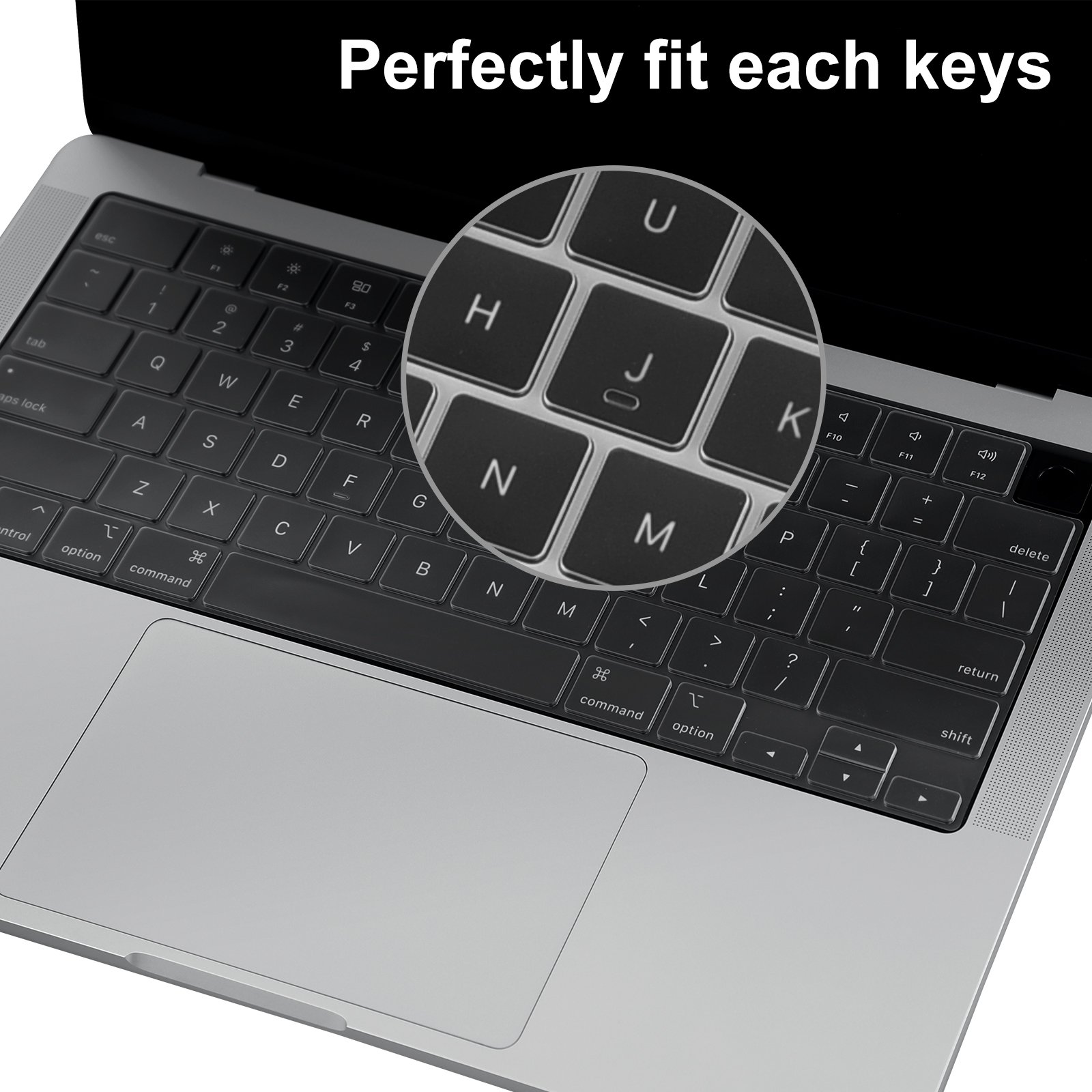 Us Version Keyboard Cover Soft Tpu Skin Protector Case For Macbook Pro 14 Pro 16 Air13.6 Tpu Hard Keyboard Cover