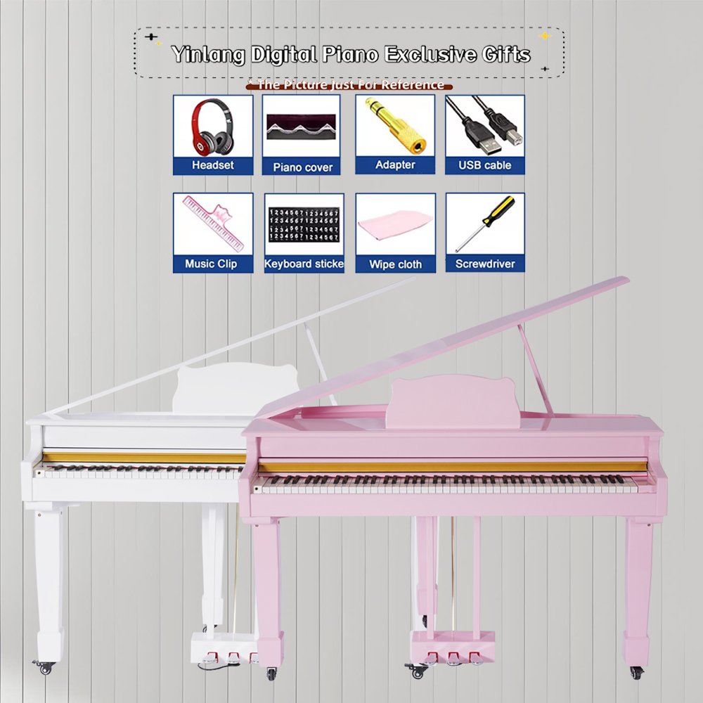 Pure Piano Baby Grand Piano Electronic Digital Piano Professional Exam Practice Showroom Stage Music Performance A880