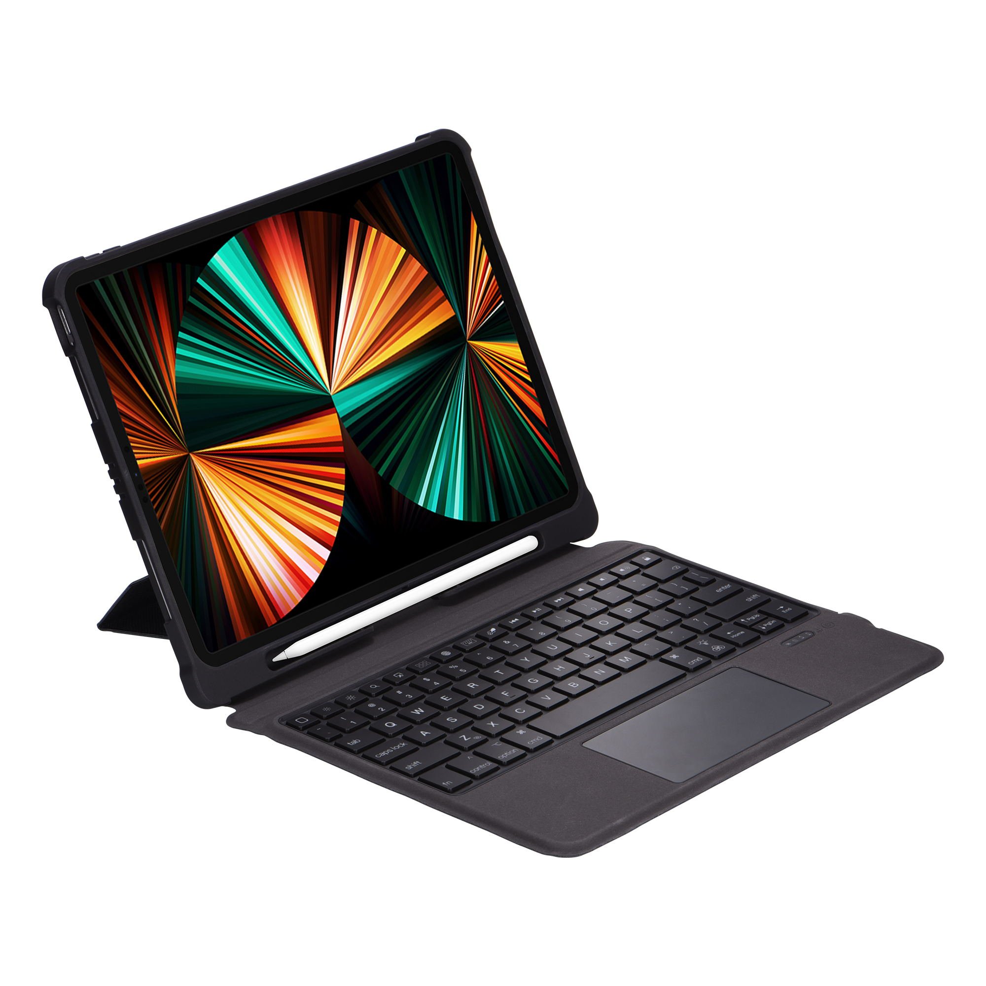 Smart keyboard case for ipad air 4 10.9 inch Touchpad keyboard pro 11 inch Tablet Pu cover RBG Keyboard