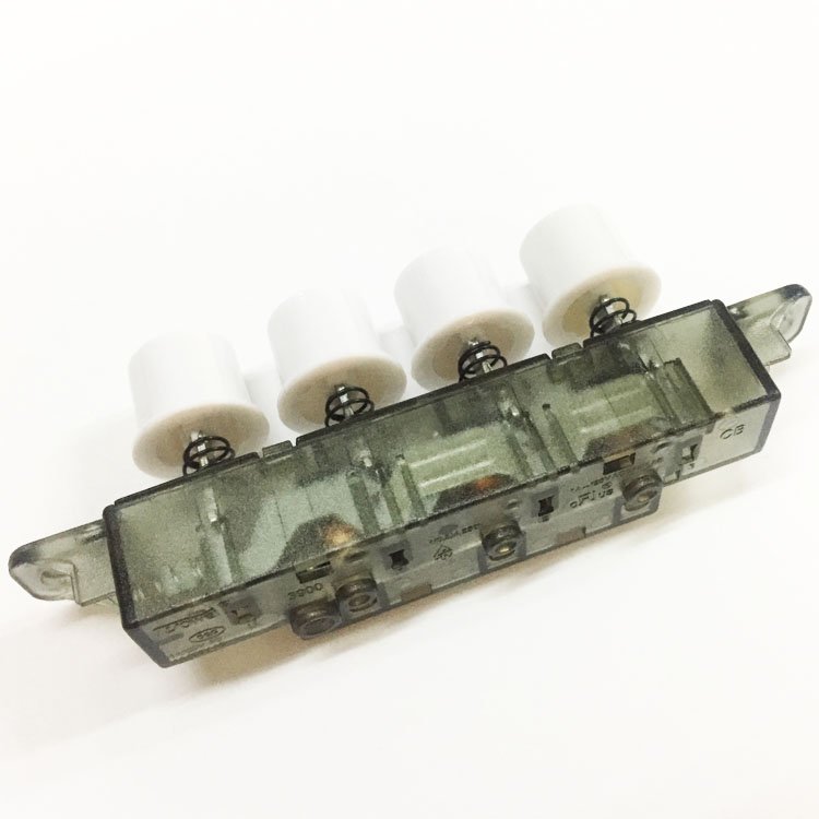 Tuowei 3900-4 blender keyboard switch supplier 1A~120V 1(0.5)A~250V t75 4 pin momentary push button keyboard switch for fan