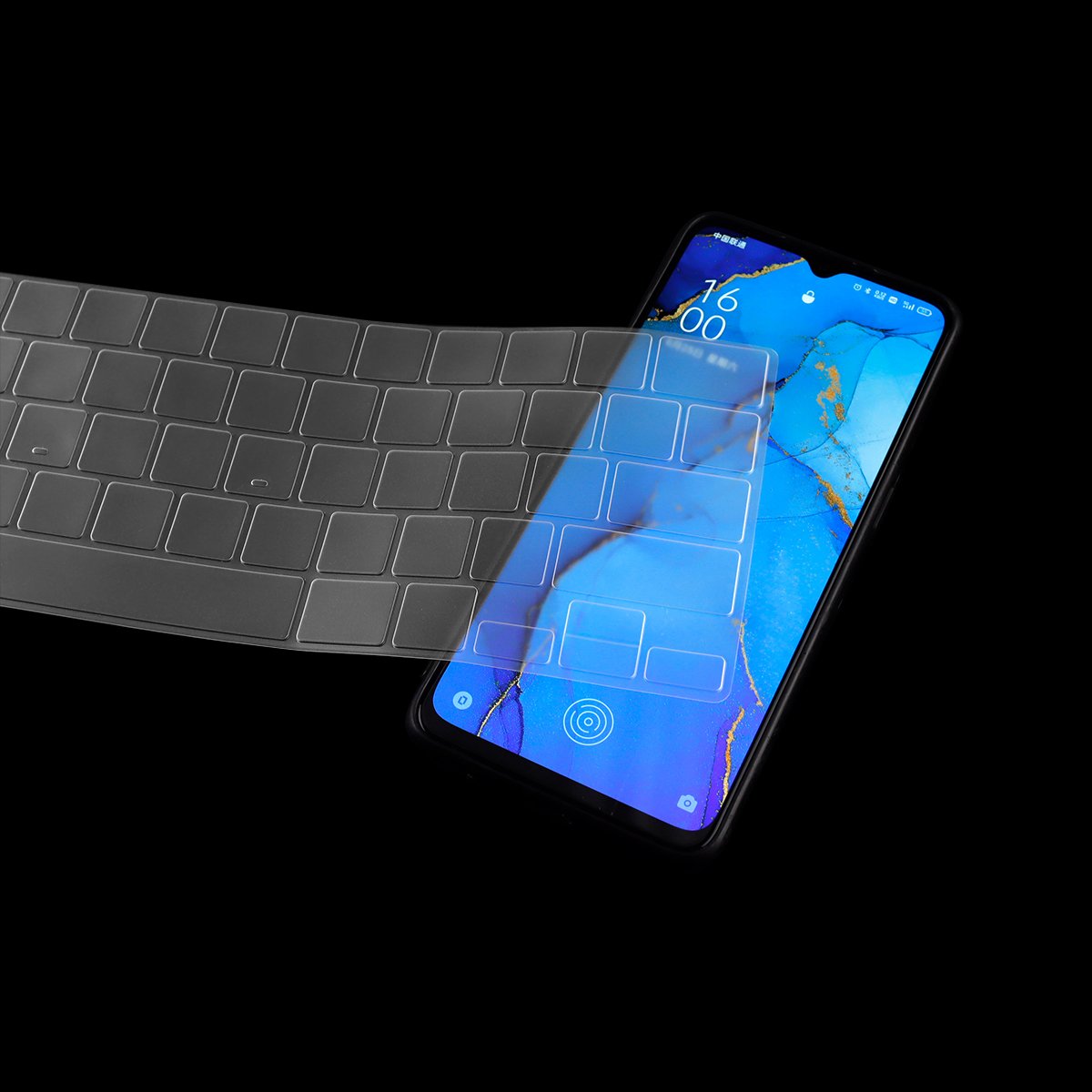 Custom ultra thin tpu keyboard cover for macbook newest pro 16 inch A2141 laptop tpu film