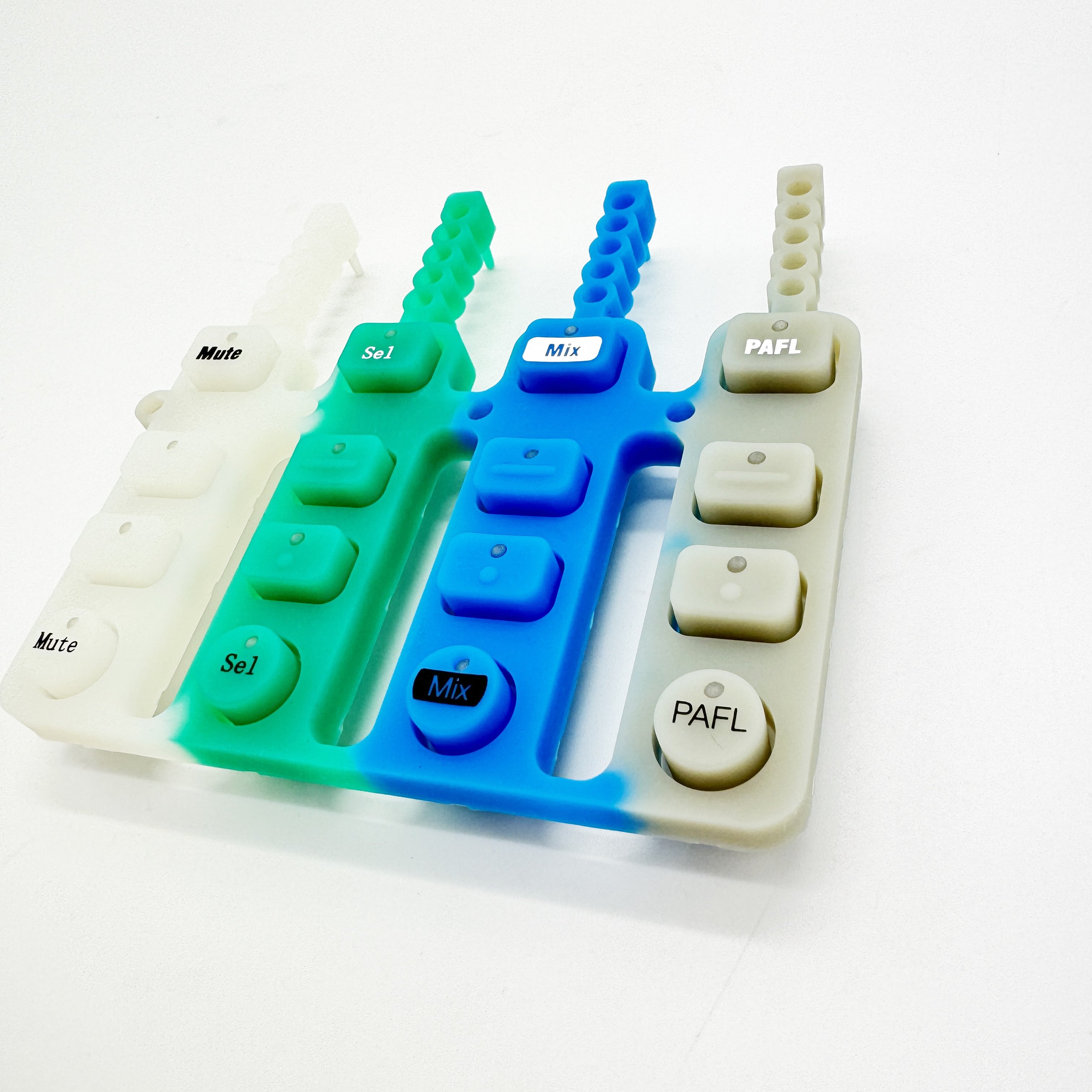 OEM.ODM.Customized mould for silicone products, including button keyboard keypad and switches Using radium engraving technology.