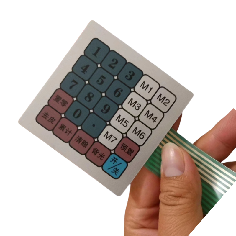 Custom Membrane Switches Inverter film switch Control Panels Film switch Button embossed