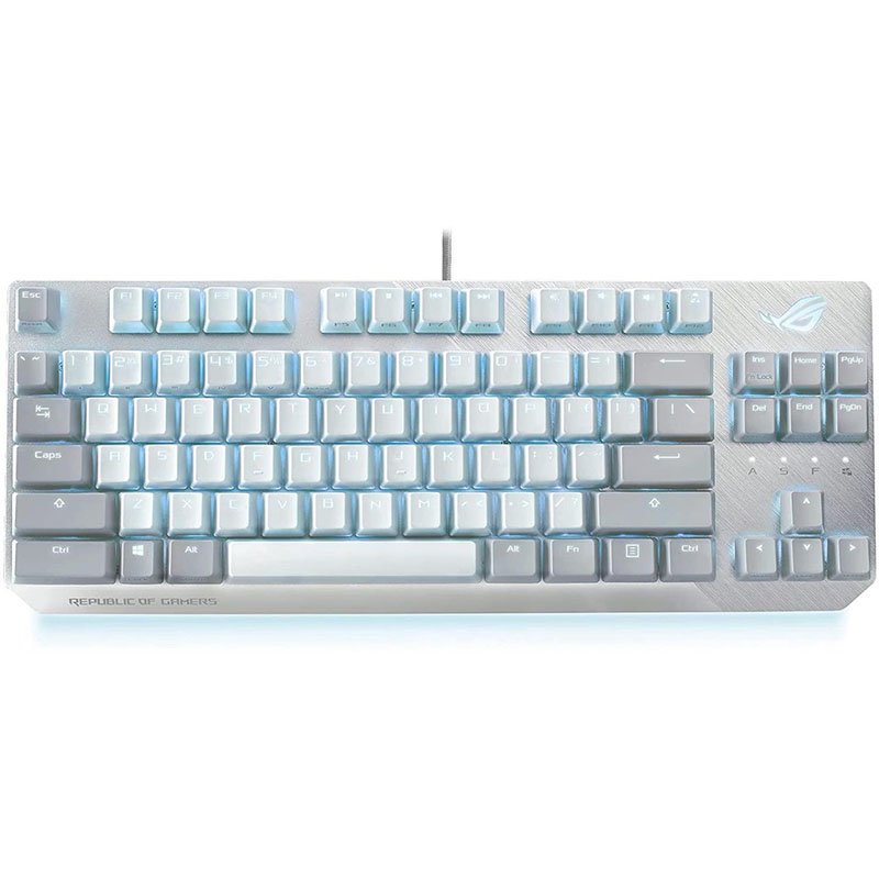 ROG Strix Scope NX TKL Moonlight White Gaming Red Switches Keyboard