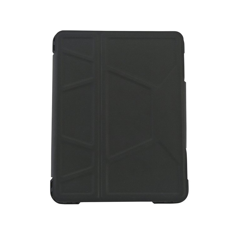 Rugged PU leather portfolio case with bluetooth keyboard shockproof 360 degree rotating cover for iPad 10.9 air 4/5 iPad PRO 11