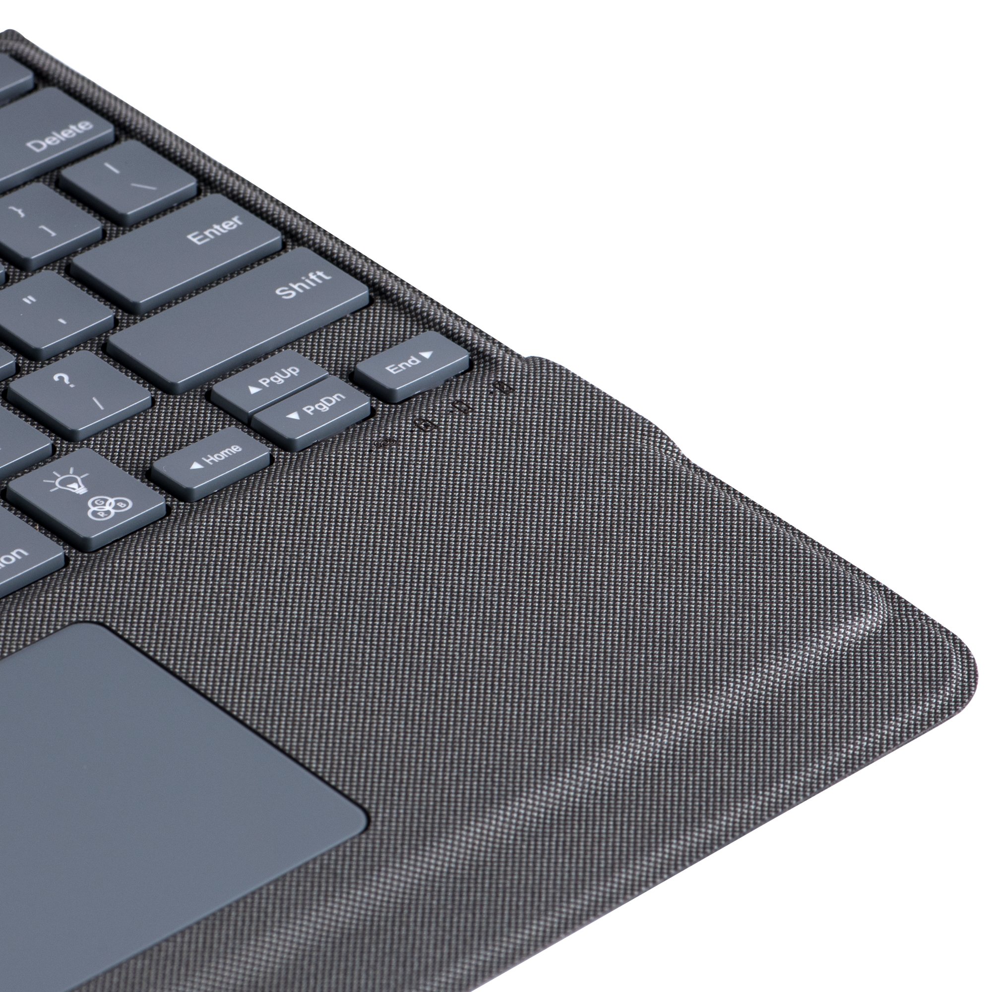 2021 New Wireless Gaming Cover for iPad Keyboard Case 12.9 2020 2018 with Touchpad Pencil Holder 7 RGB LED Backlight Colors