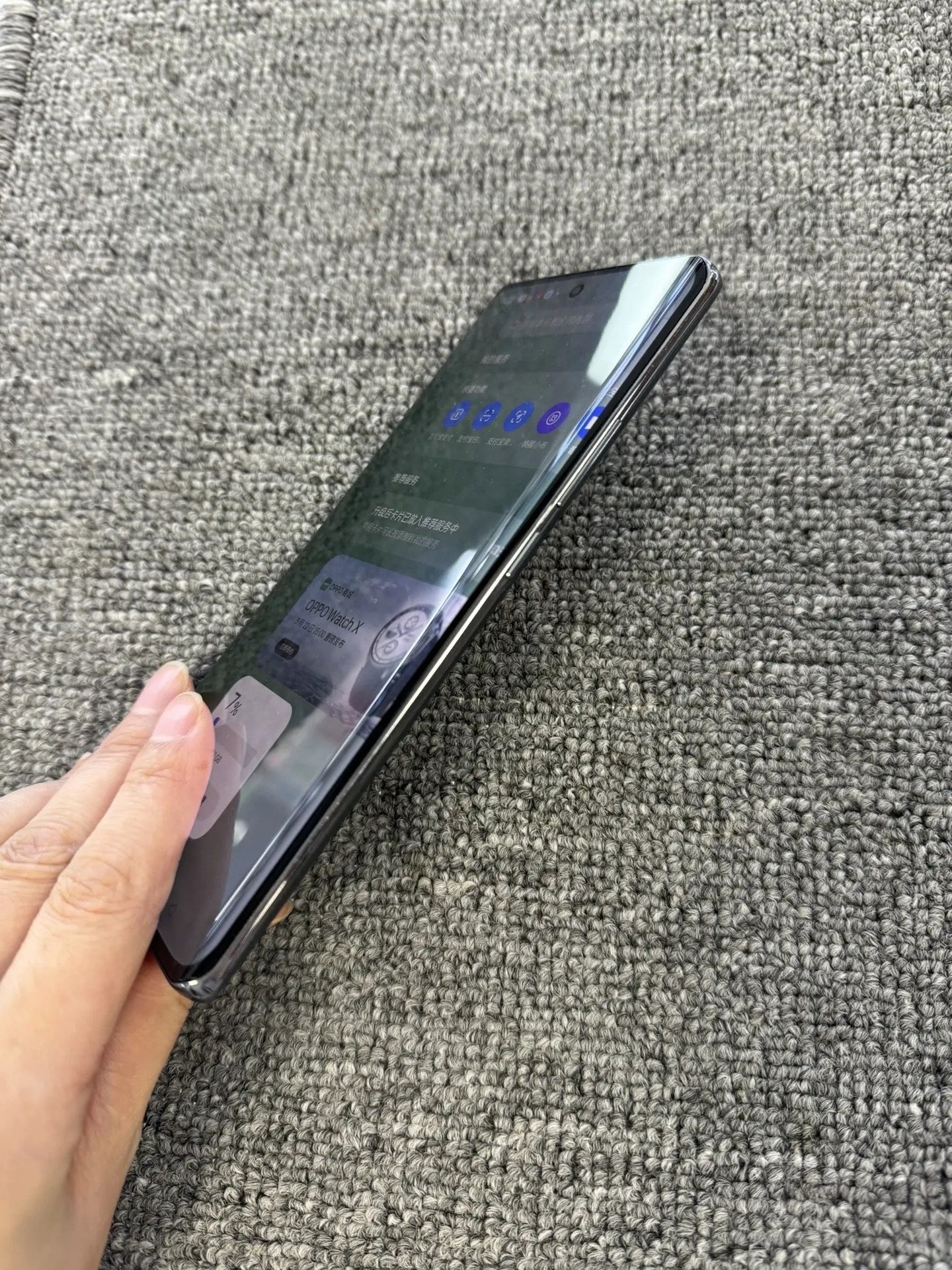 Brand 99% New For Oppo Reno11 Pro 5g Smartphone 6.74 Inch 120hz Screen Sn8 Gen1 4700mah Battery 80w Charger Used Cellphone