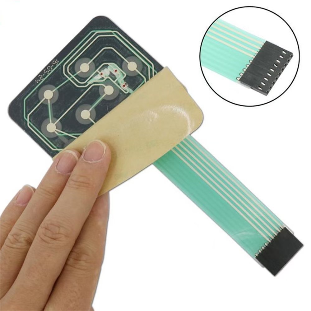 OEM Manufacturer Customized Medical Machine Push Button Switch Tactile Membrane Keyboard with Metal Dome Contact for Machines