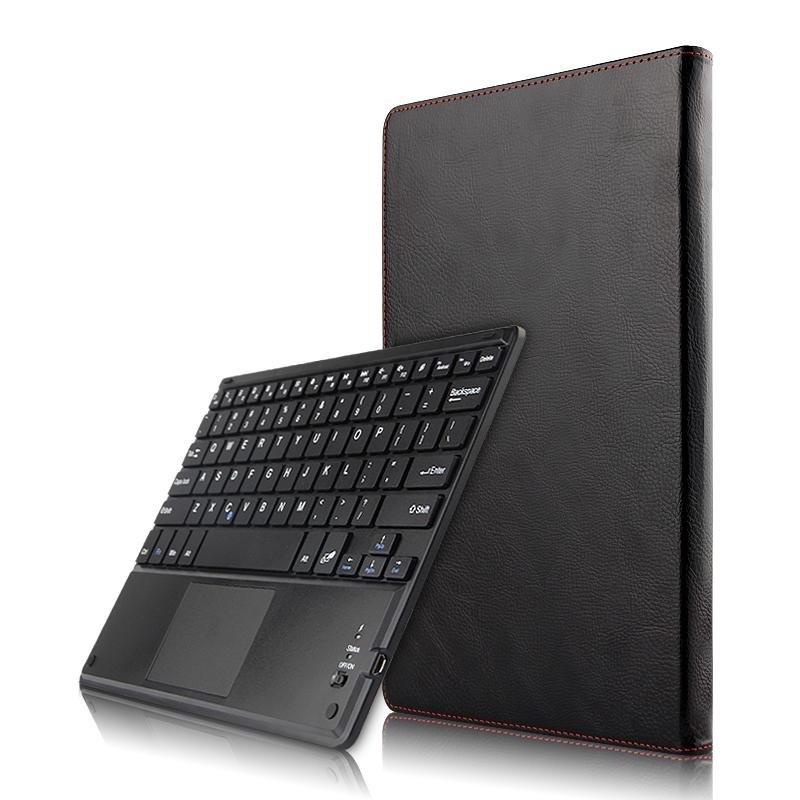 Universal Touchpad Keyboard Bracket Case For Samsung Lenovo ipad Huawei Xiaomi Tablet 9 10 11 Stand Protective PU Leather Cover