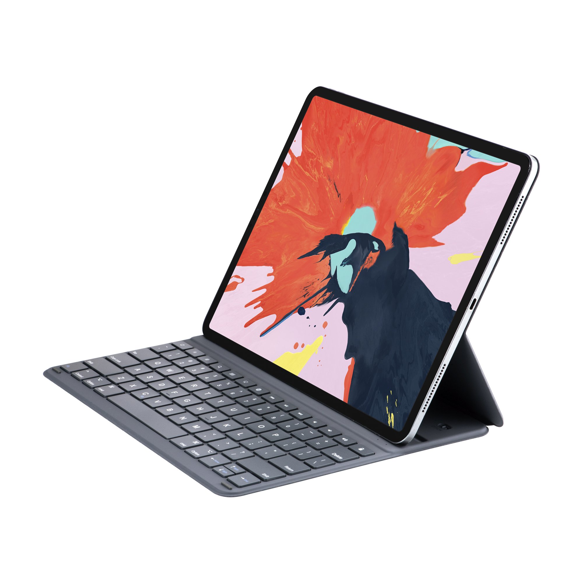 Magnetic Folio Wireless Keyboard Leather Case Cover For iPad Air 13" M2 2024 Pro 12.9 3rd 4th 5th 6th Gen 2018 2020 2021 2022