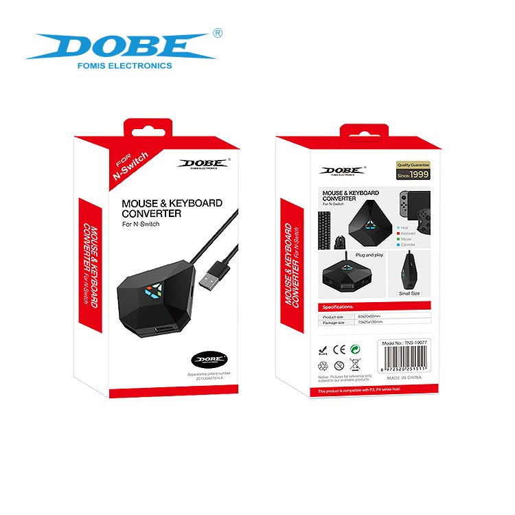 DOBE Factory Direct Supply Mouse Keyboard USB Converter For Nintendo Switch Game Accessories