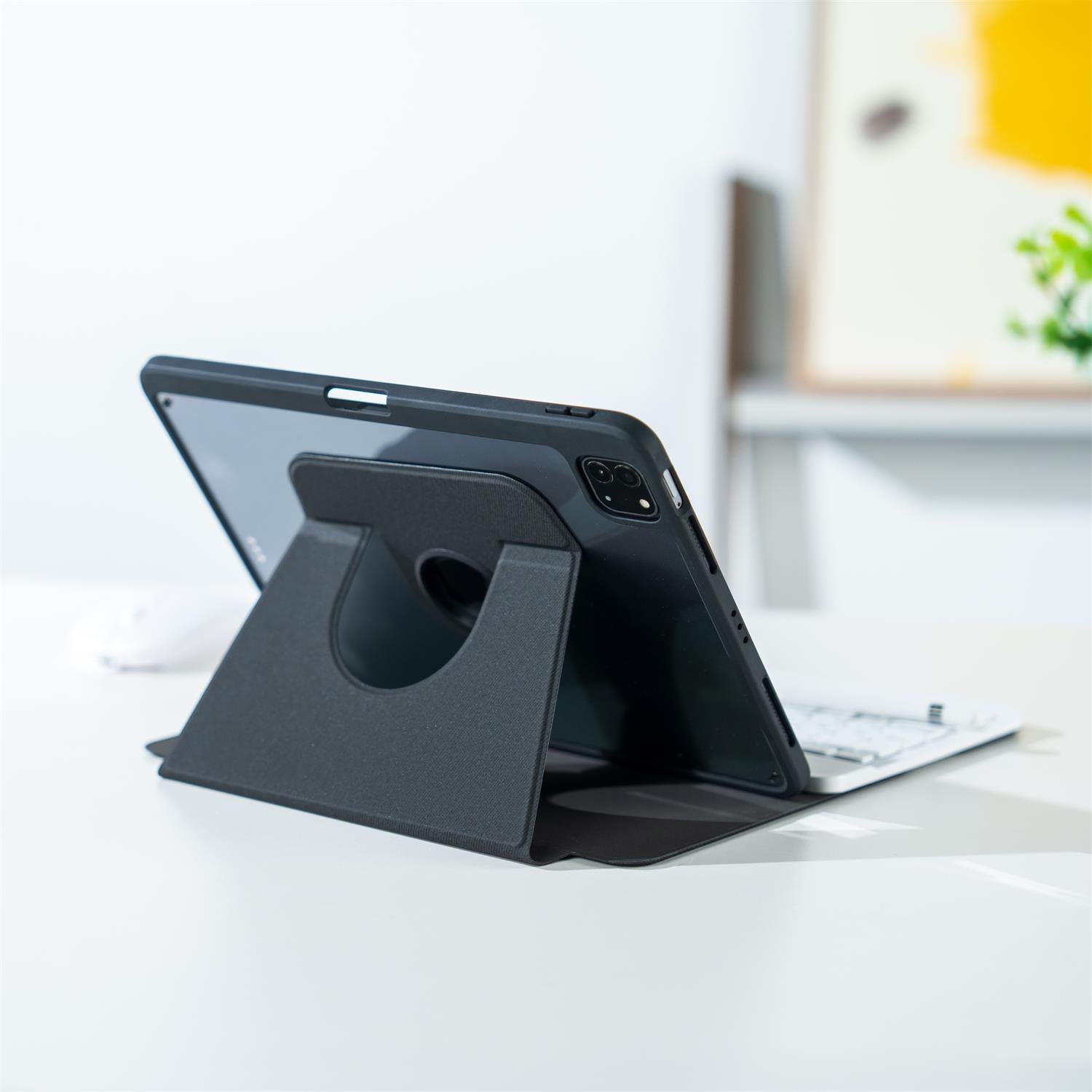 Stand Pu leather magnetic 360 rotary shockproof keyboard tablet case for iPad case pro11 air5/air 4 10.9