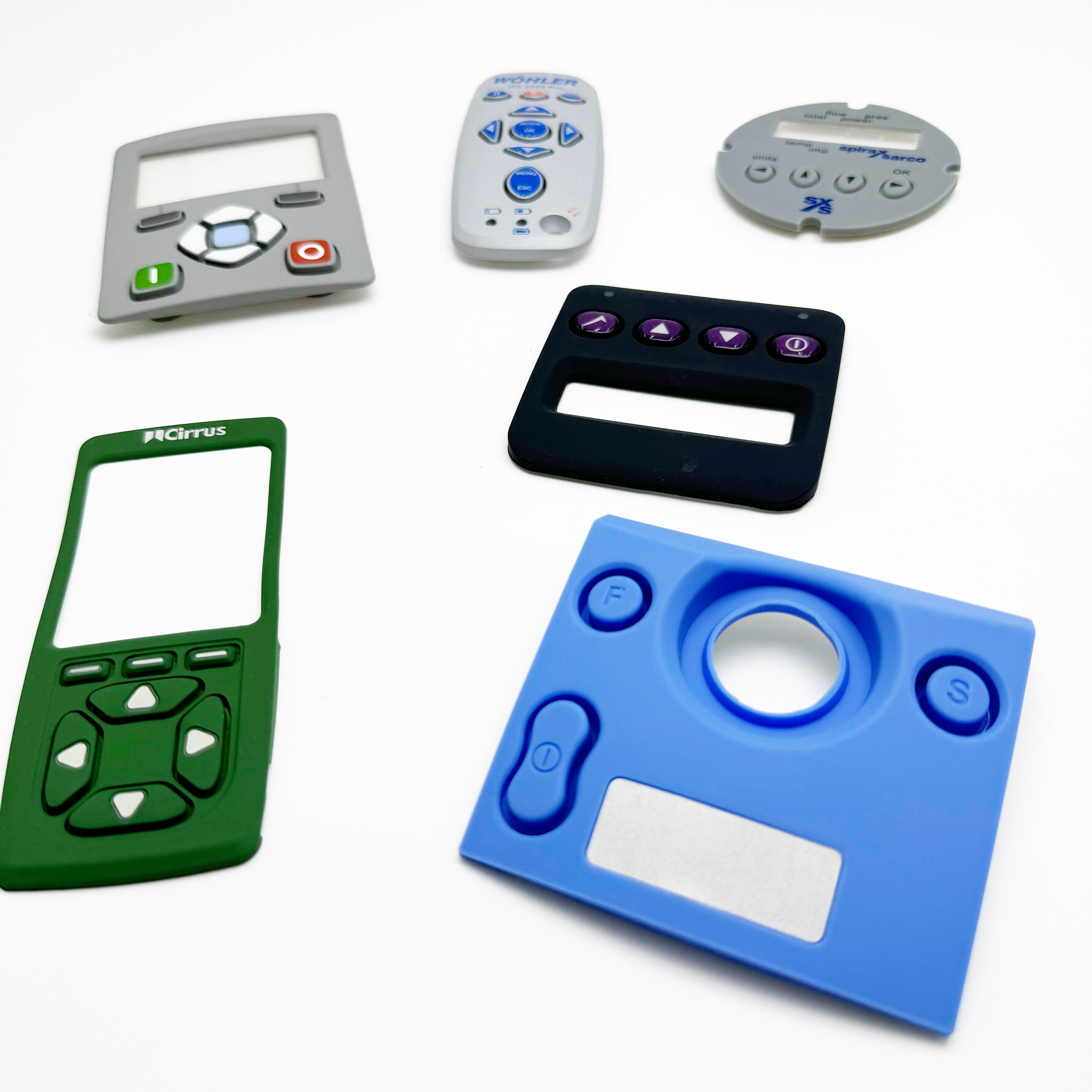 OEM ODM Custom Silicone Button Keyboard Keypad Switches Wide Range Compatibility Electronic Devices Rubber PVC Mould Processing