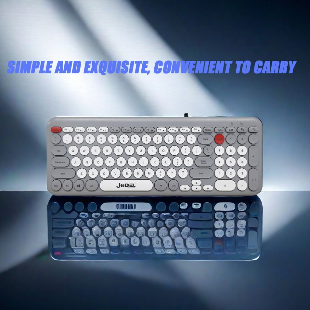 Wired Gaming Keyboard Ultra Fast Response Time, Silent Button Film Switch,Simple And Exquisite, Ergonomic,Suitable For Computers