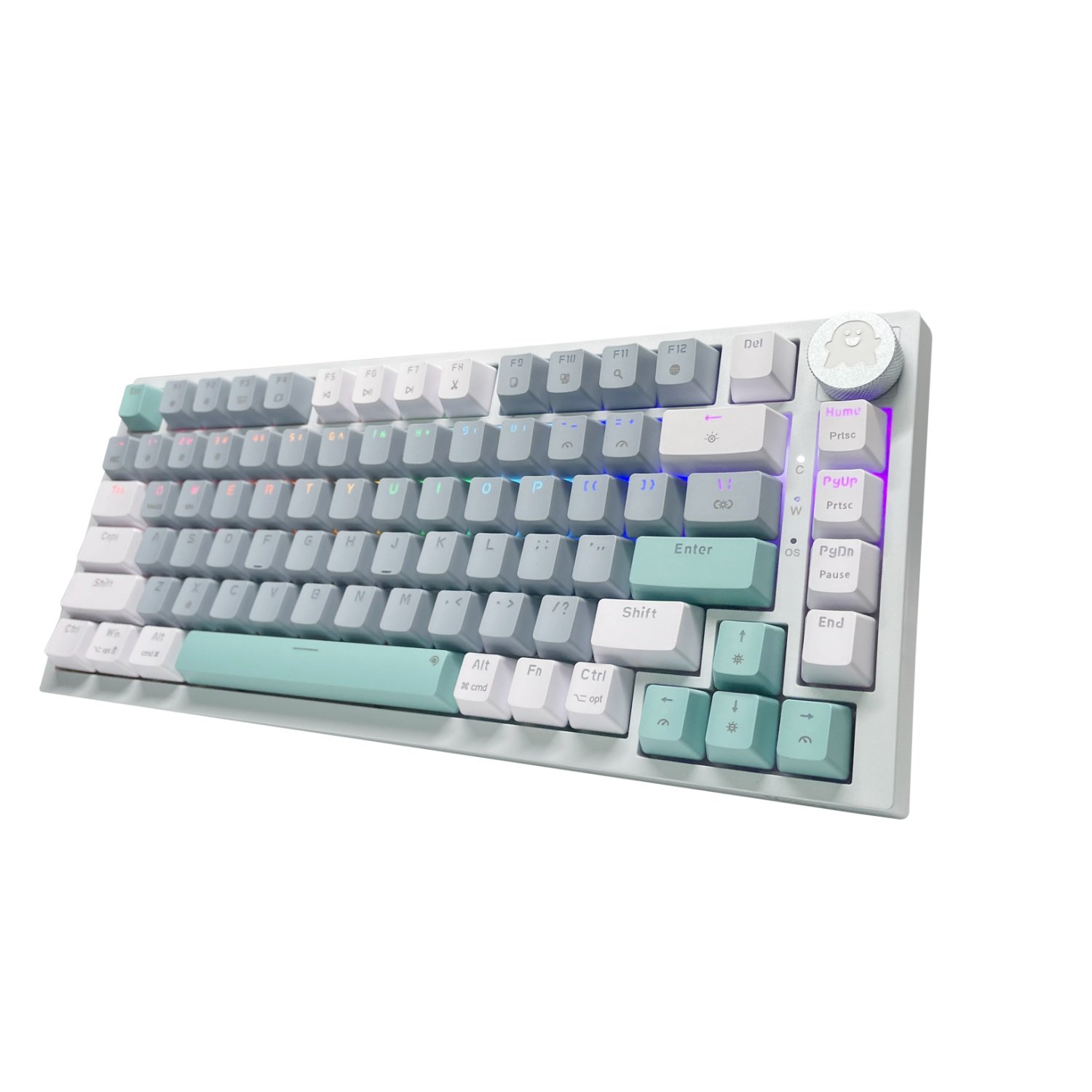 Apex Pro TKL 2023 Purple Mechanical Gaming Keyboard 80% RGB Semi-Full Keypad Durable Mechanical Keyboard for Gaming