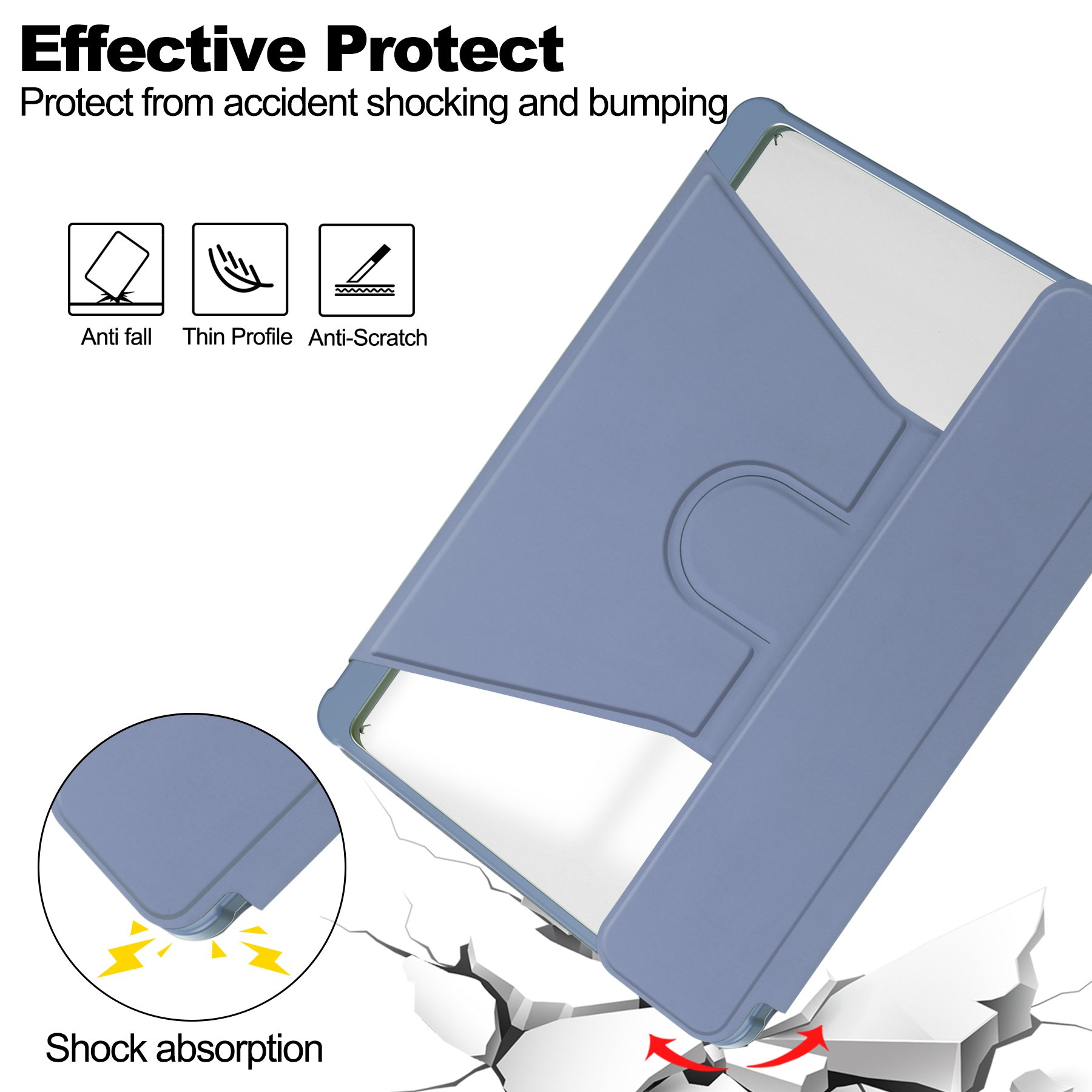 Magnetic Tablet Cover Case For Samsung Galaxy Tab S9 FE Plus 12.4 inch SM-X610 X616 With S Pen Slot Wireless Keyboard