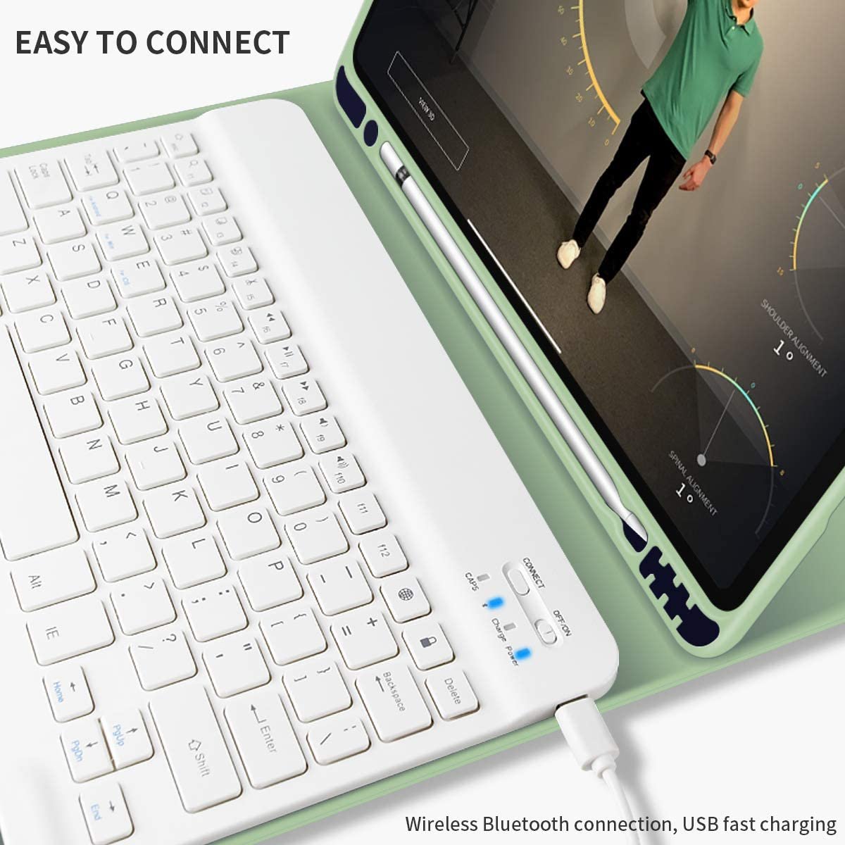 For iPad Air 4 10.9 Inch Case For iPad case Air 4 Tablet cover for iPad Air 4 Wireless Keyboard For iPad Air 4 2020