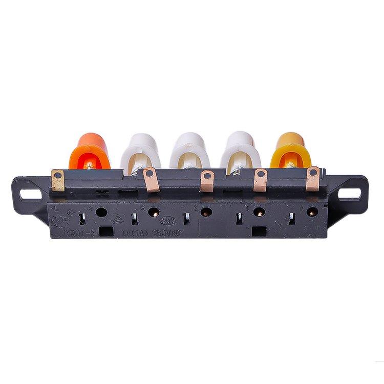 Hot selling home appliances 3 speed fan switch push button type keyboard switch
