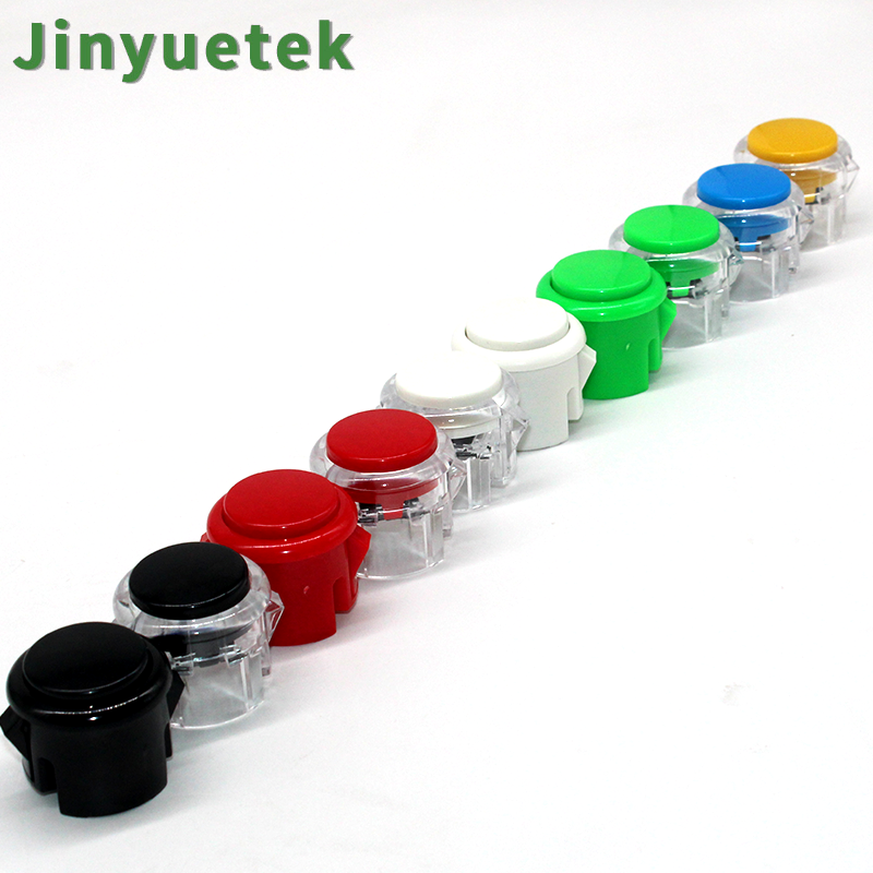 Supplier Low Price 30MM Multi Color Button Switch Arcade Game Kit Button
