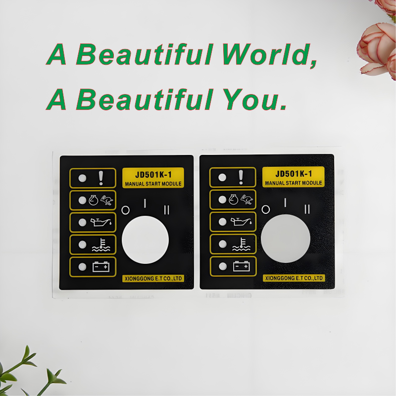 High Quality Customized Fpc Rgb Backlight Membrane Switch Keypad Keyboard