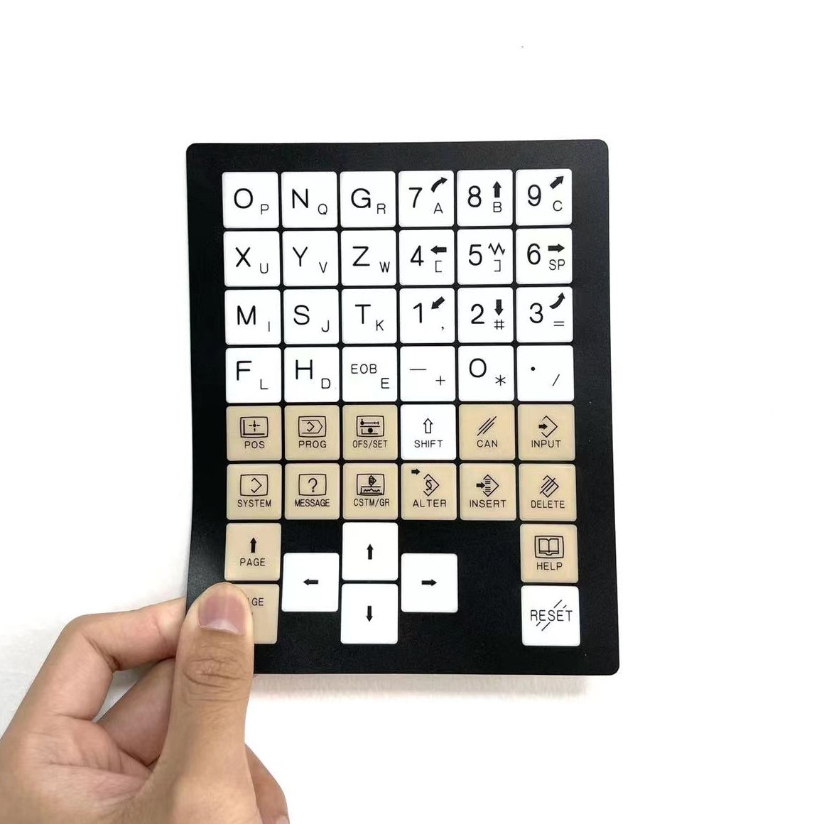 Membrane Switch Keyboard for Fuel Dispenser Operator Panel Keypad Film PC Screen Printing Membrane Switch Graphic Overlay CN;GUA