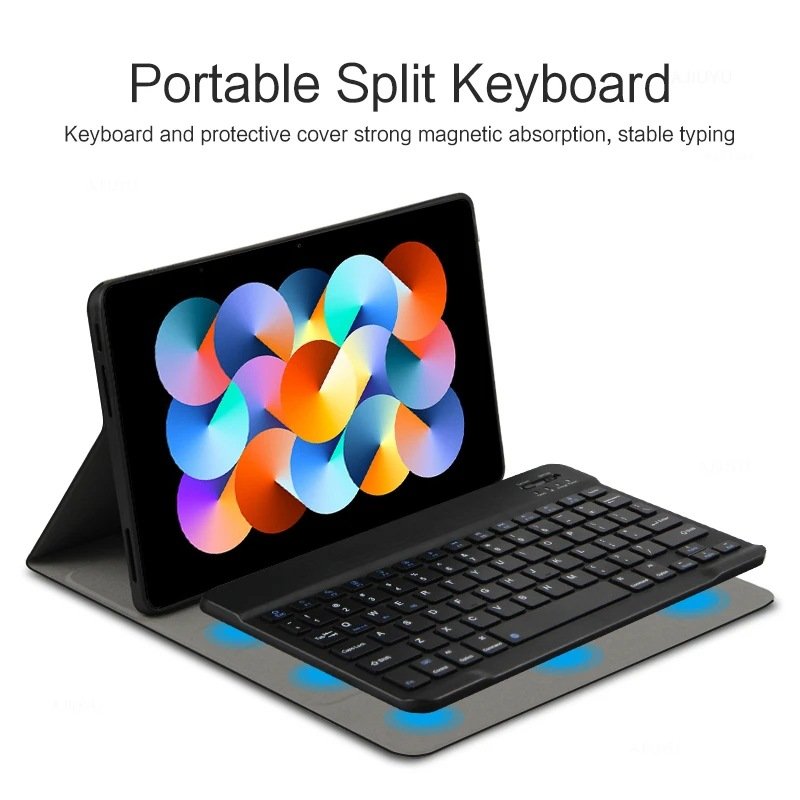 For Lenovo Xiaoxin Pad 2024 Case Keyboard Cover for Xiaoxinpad 2024 Tab M11 TB331FC Tablet Case Teclado Spanish Russian Korean