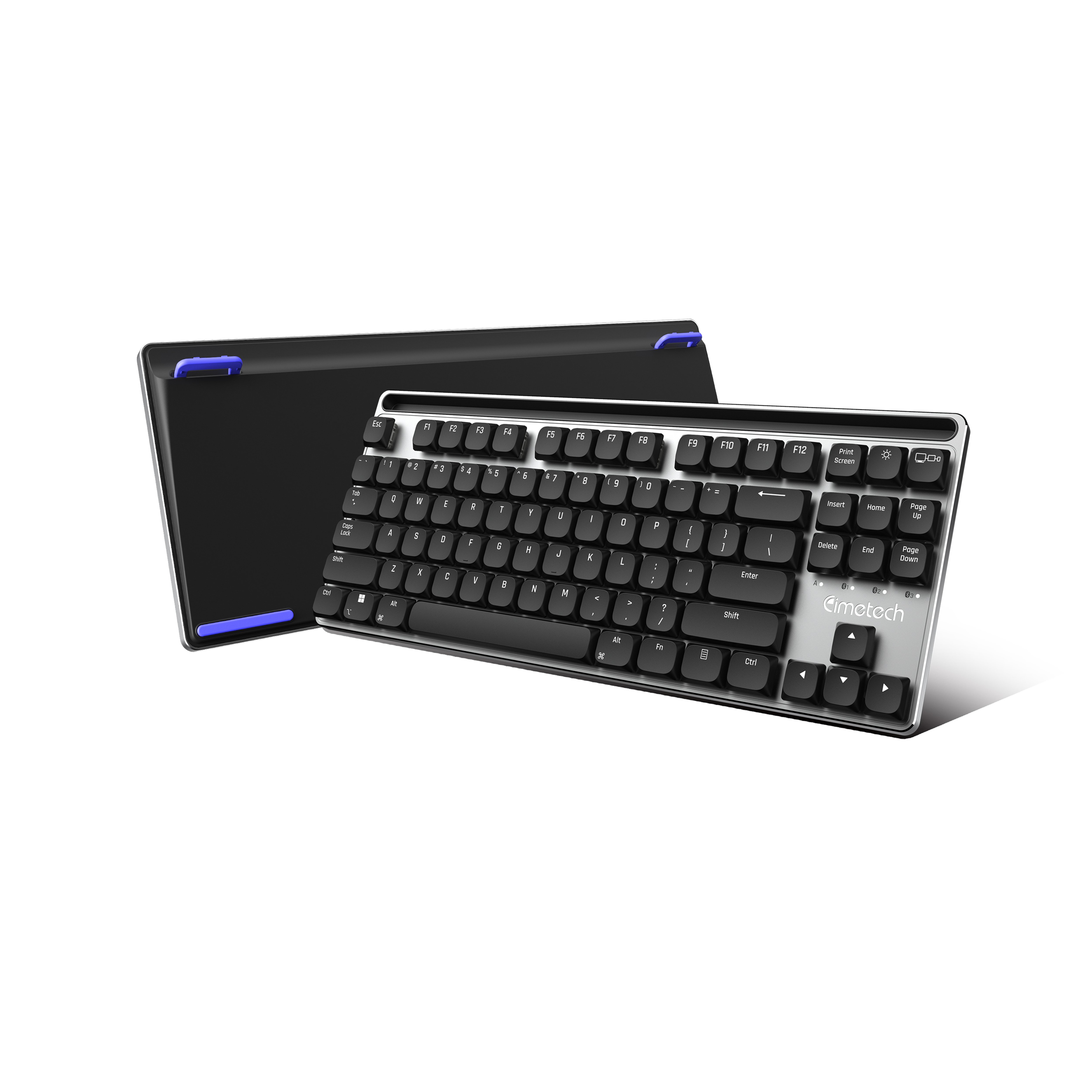 Low profile Ergonomic Cool Mechanical Keyboard Gaming Keyboard Brown Switch for PC Laptops Computer
