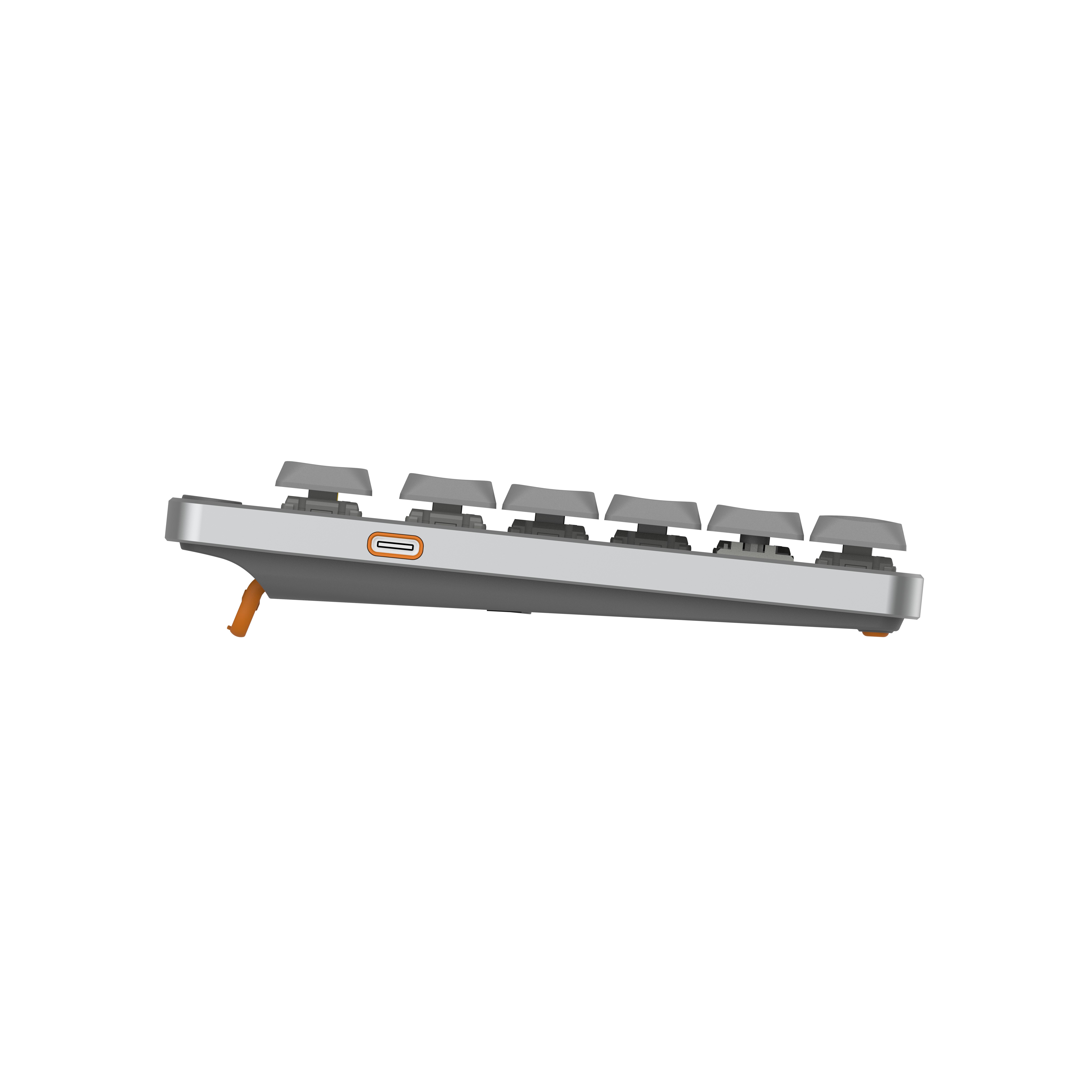 Low profile Ergonomic Cool Mechanical Keyboard Gaming Keyboard Brown Switch for PC Laptops Computer