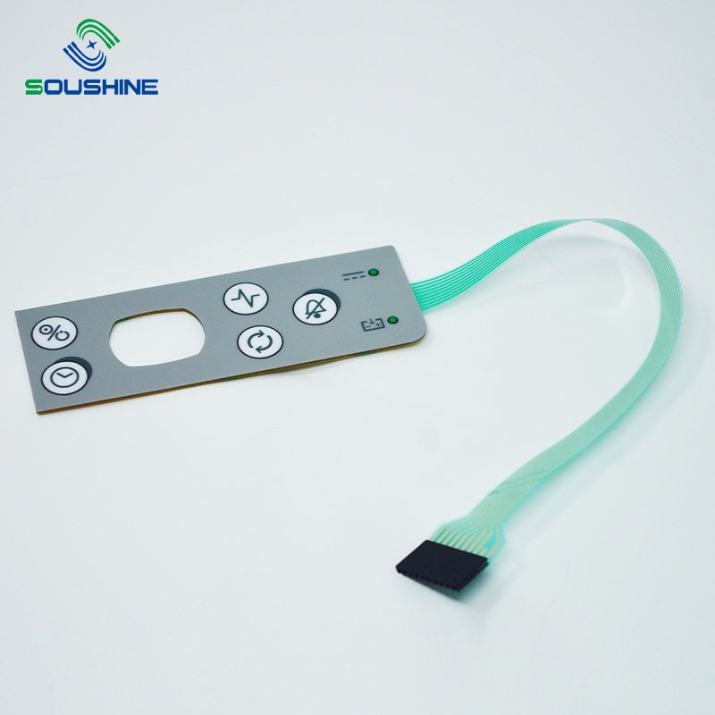 Good quality silicone button rubber panel cover waterproof membrane switch
