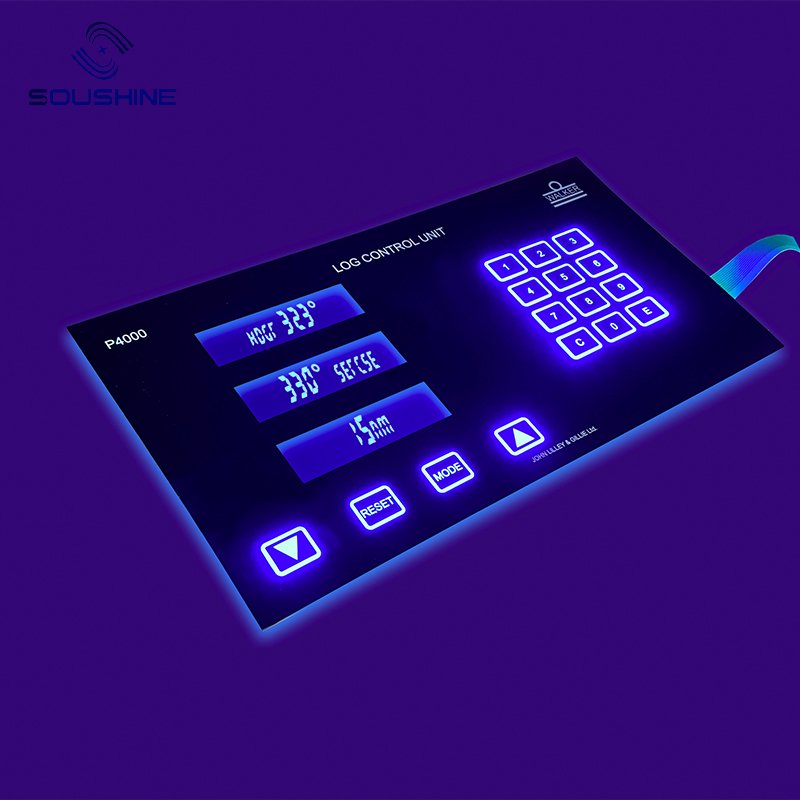 Good quality silicone button rubber panel cover waterproof membrane switch