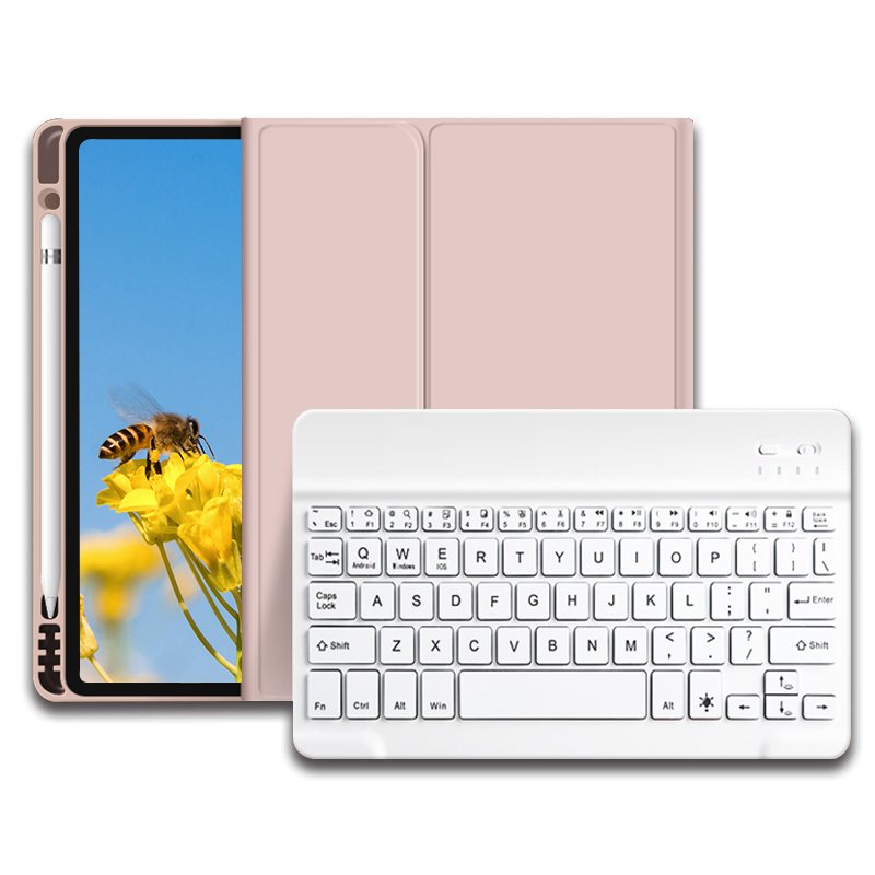 Bt Keyboard Case With Pencil Solt For Lenovo Tab P11 Tb-J606F/Pad Plus J607F 11" Cases