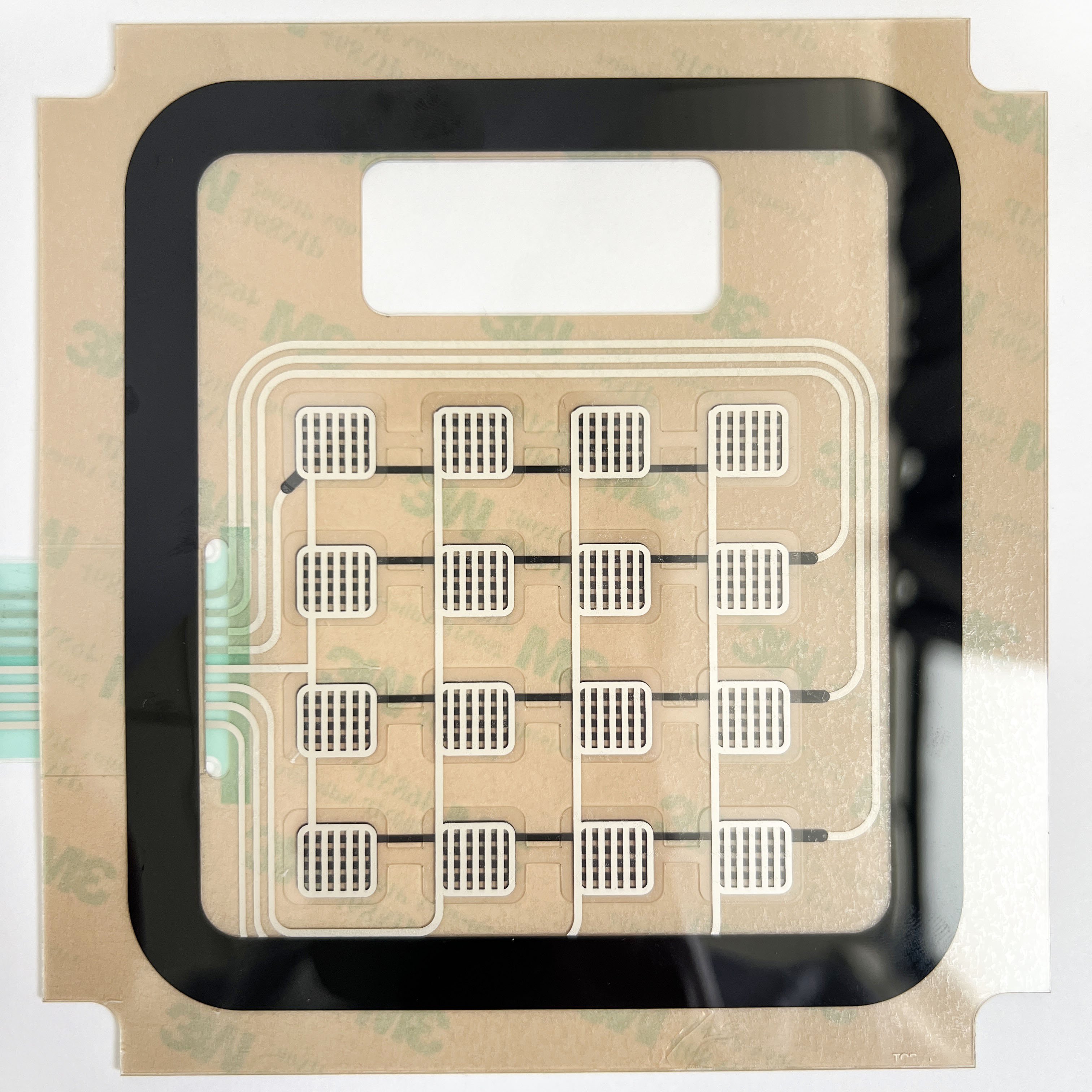 Fuel Dispenser Oil-Resistance Membrane Switch Keyboard for Fuel Dispenser