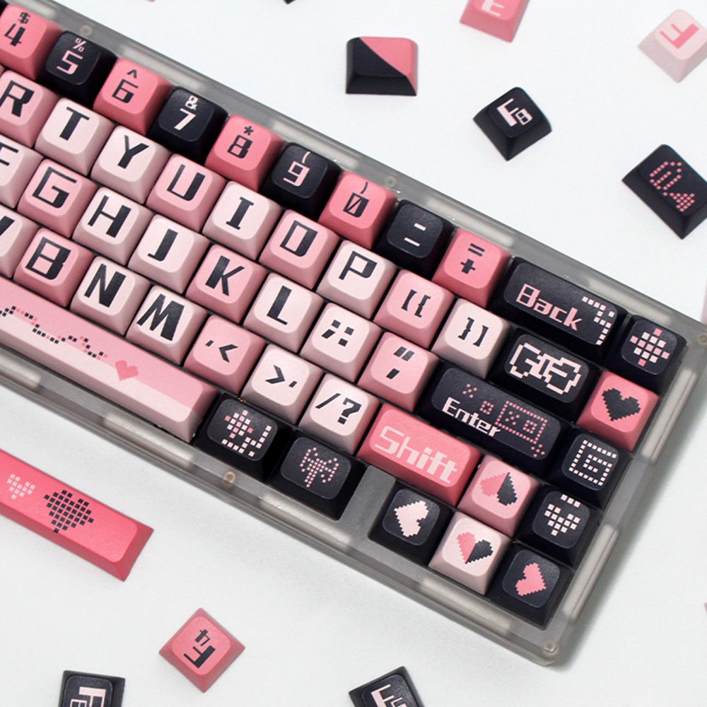 Customizable PBT XDA keycap set 131Keys Dye Sublimation for mechanical gaming keyboard Keycap Cherry PBT for MX Switch Keyboard