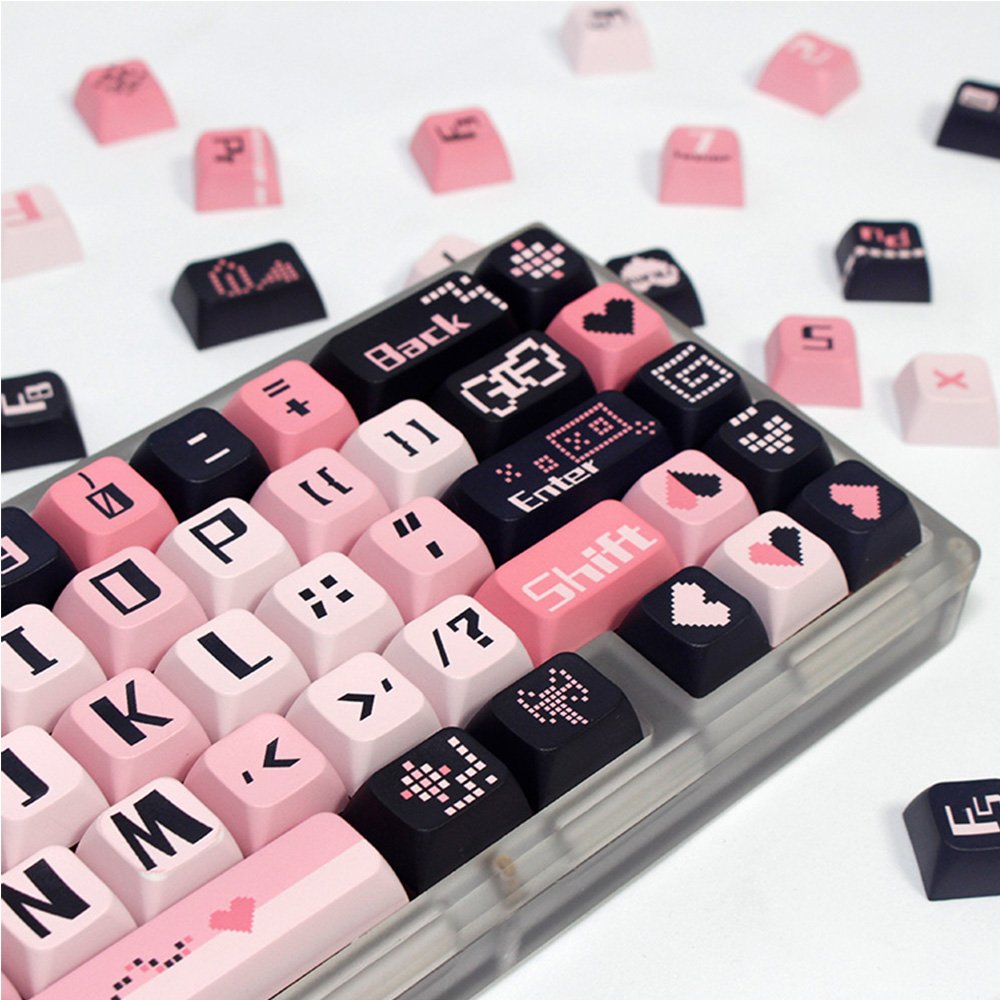 Customizable PBT XDA keycap set 131Keys Dye Sublimation for mechanical gaming keyboard Keycap Cherry PBT for MX Switch Keyboard