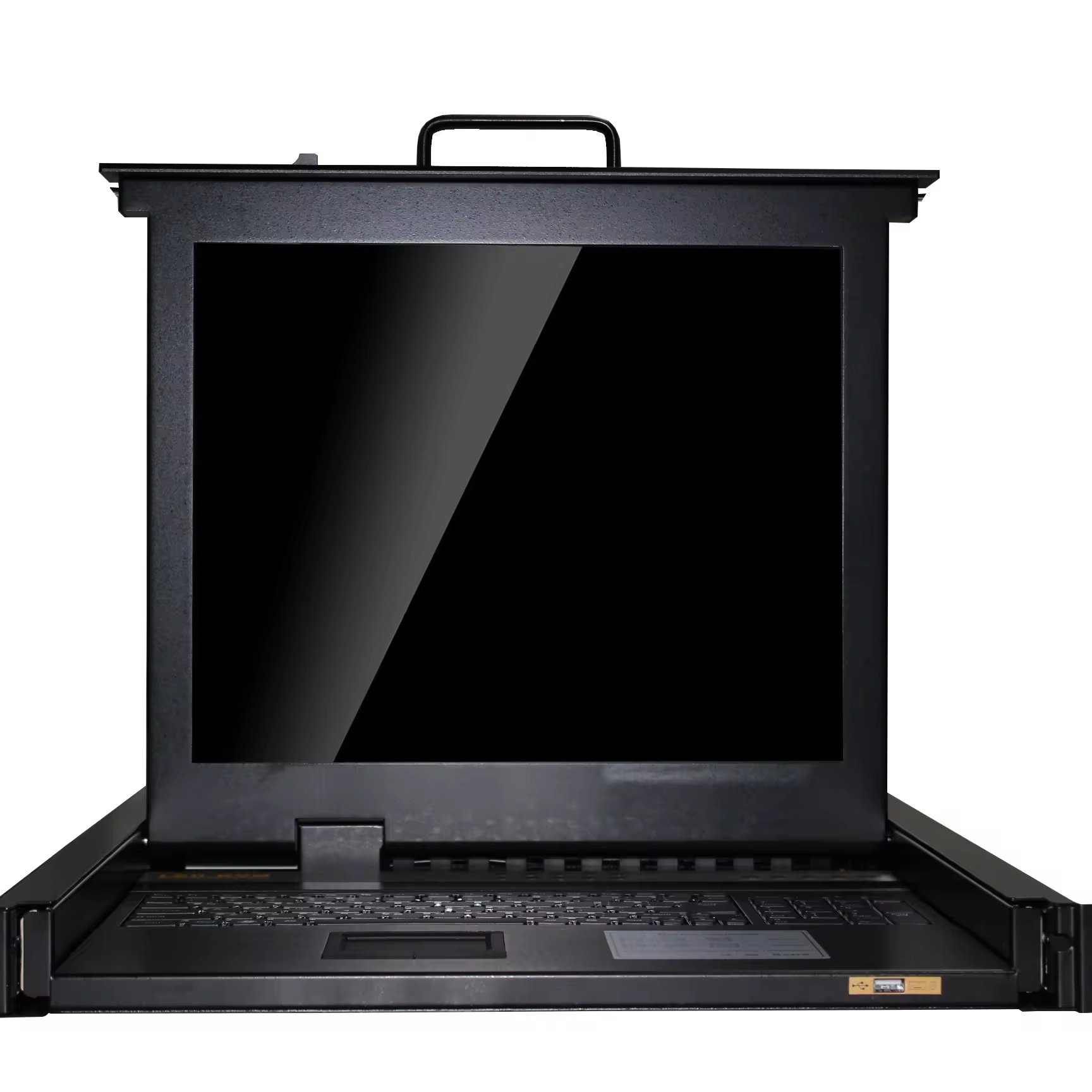 17 inch LED KVM switch high resolution CAT5 16ports with touch pad+Mouse +104keys keyboard