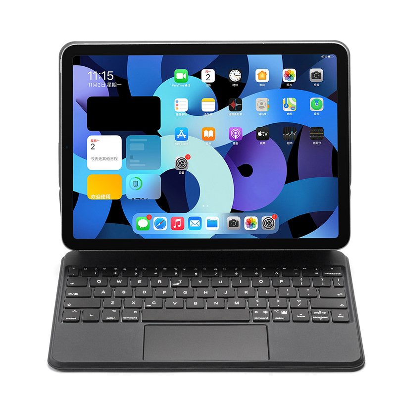 Wireless Backlight Magic Keyboard Case iPad Pro Air 4 5 10.9 11 Inch Slim Magnetic Cover Touchpad Trackpad USB New