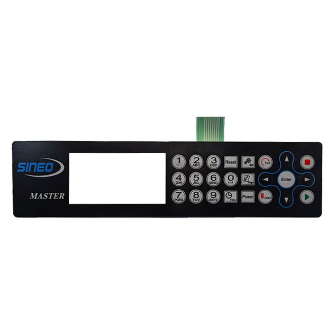 Printed Overlay Membrane Switch Button Capacitive LED Electronic Touch Switch for Keypads & Keyboards